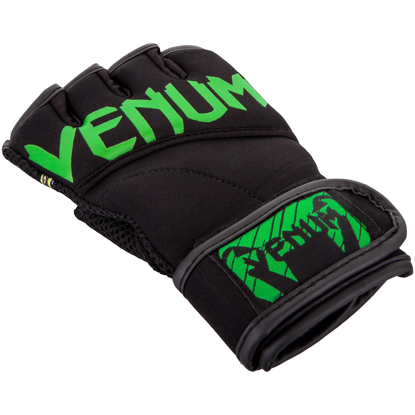 Venum Aero Body Fitness Gloves - Black/Neo Yellow