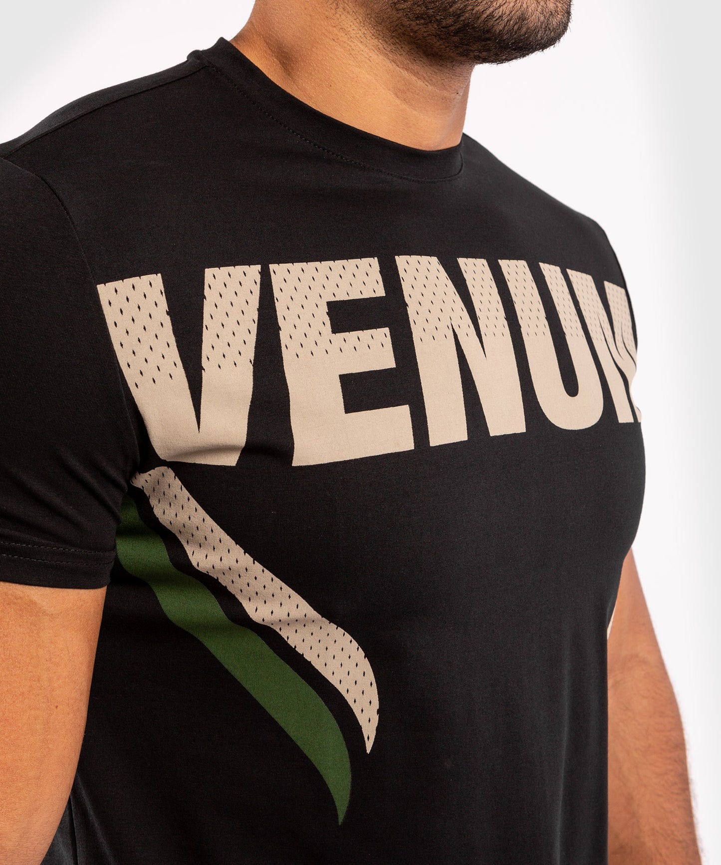 Venum ONE FC Impact T-shirt - Black/Khaki