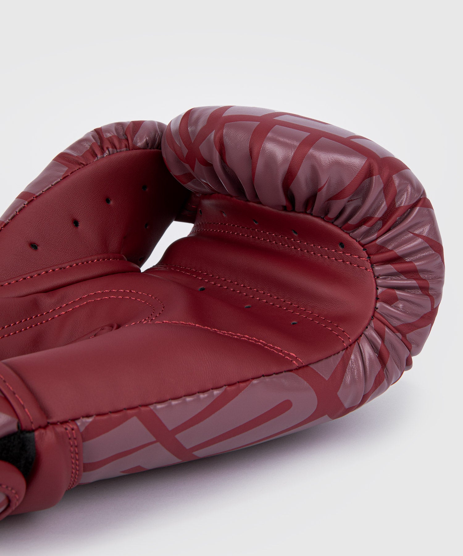 Burgundy boxing sale gloves