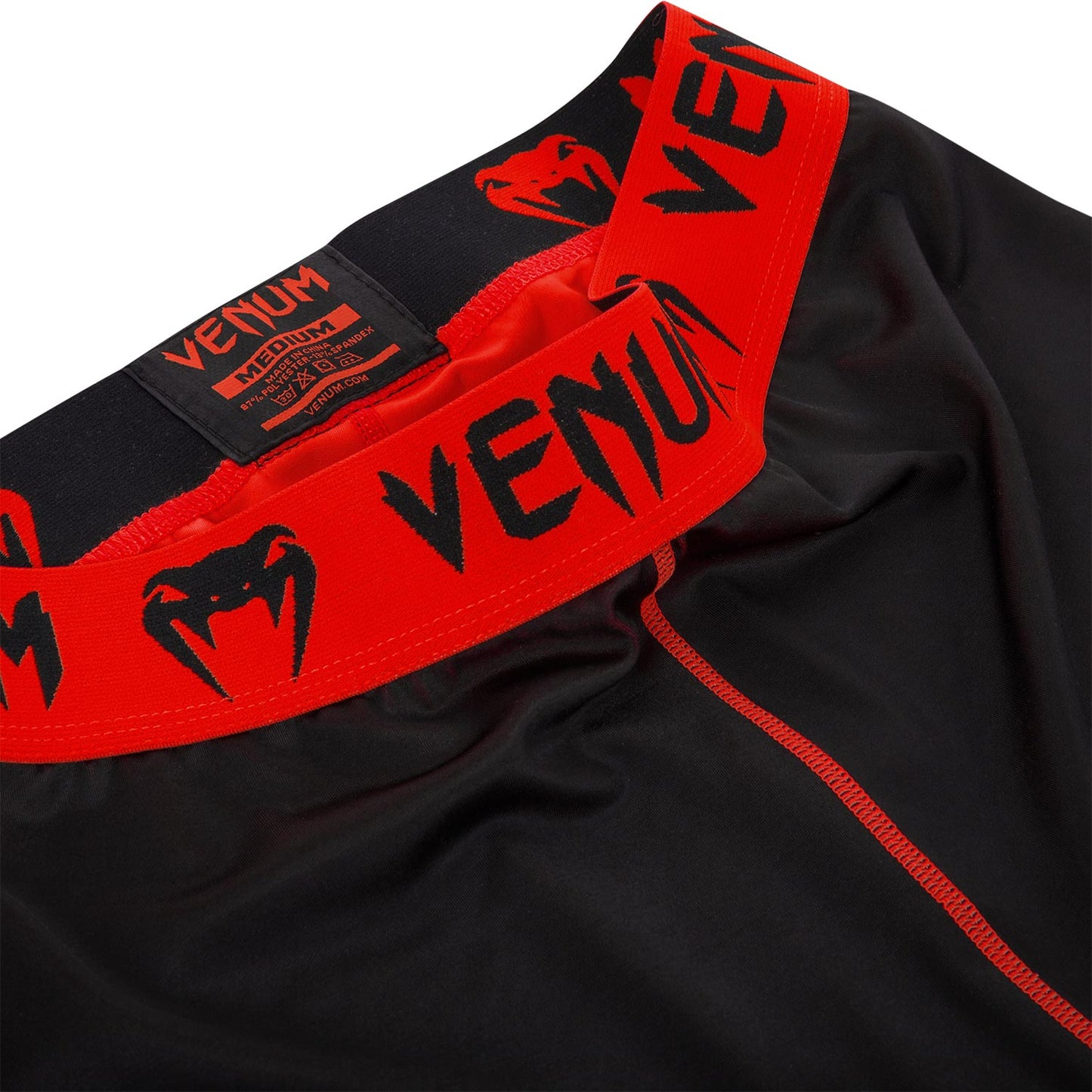 Venum Fusion Compression Tights - Black/Red