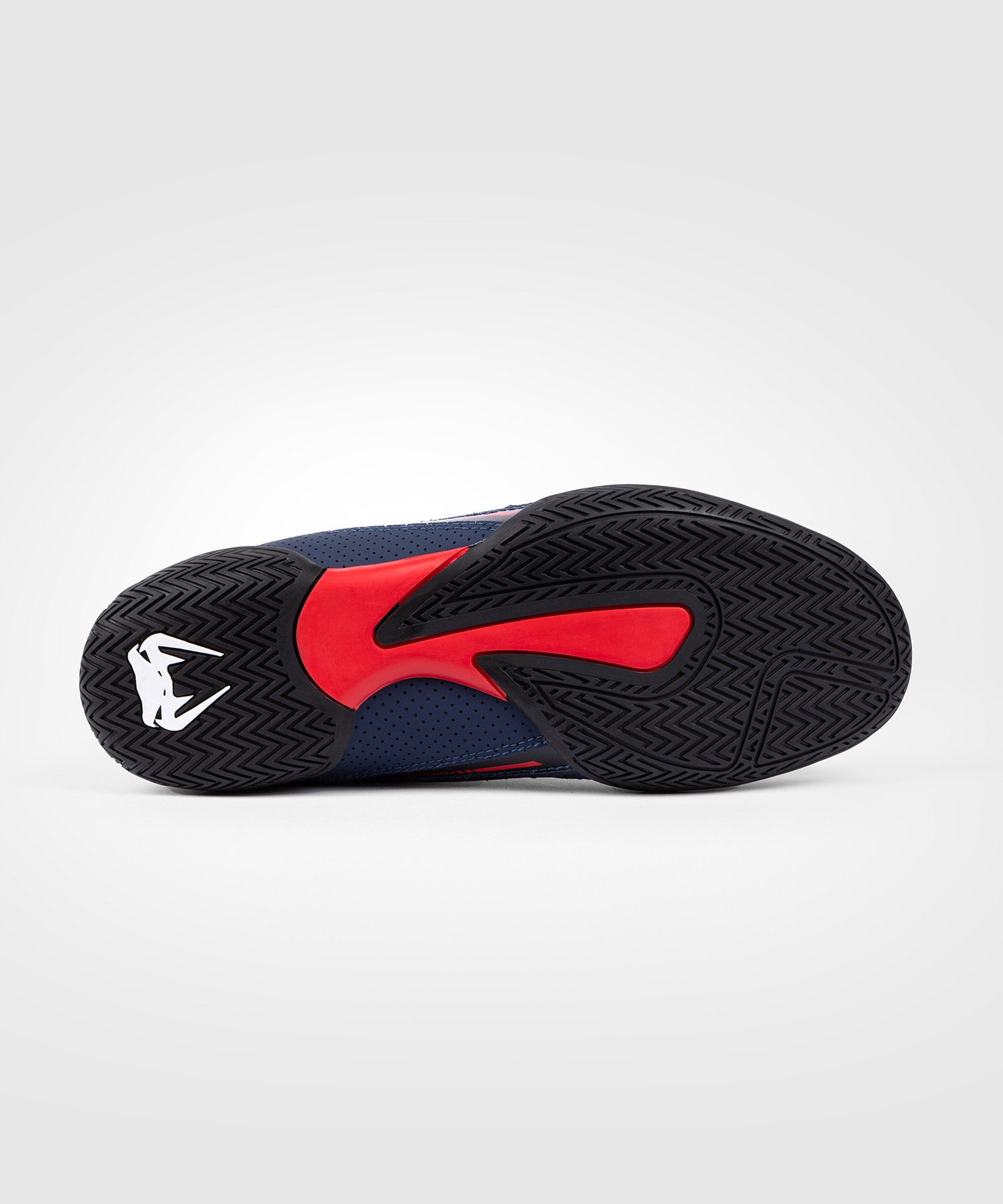 Venum Elite Boxing Shoes - Navy/Black/Red - Venum Asia