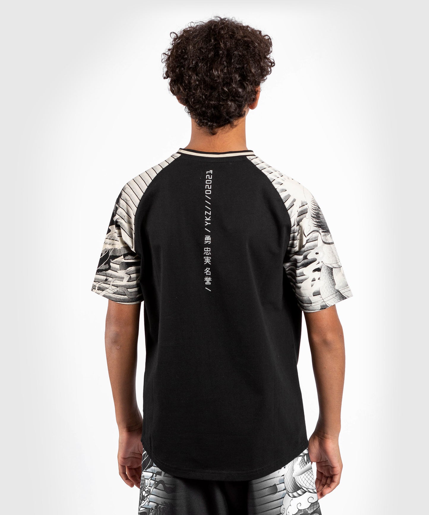 Venum YKZ21 Kids T-shirt – Black/White