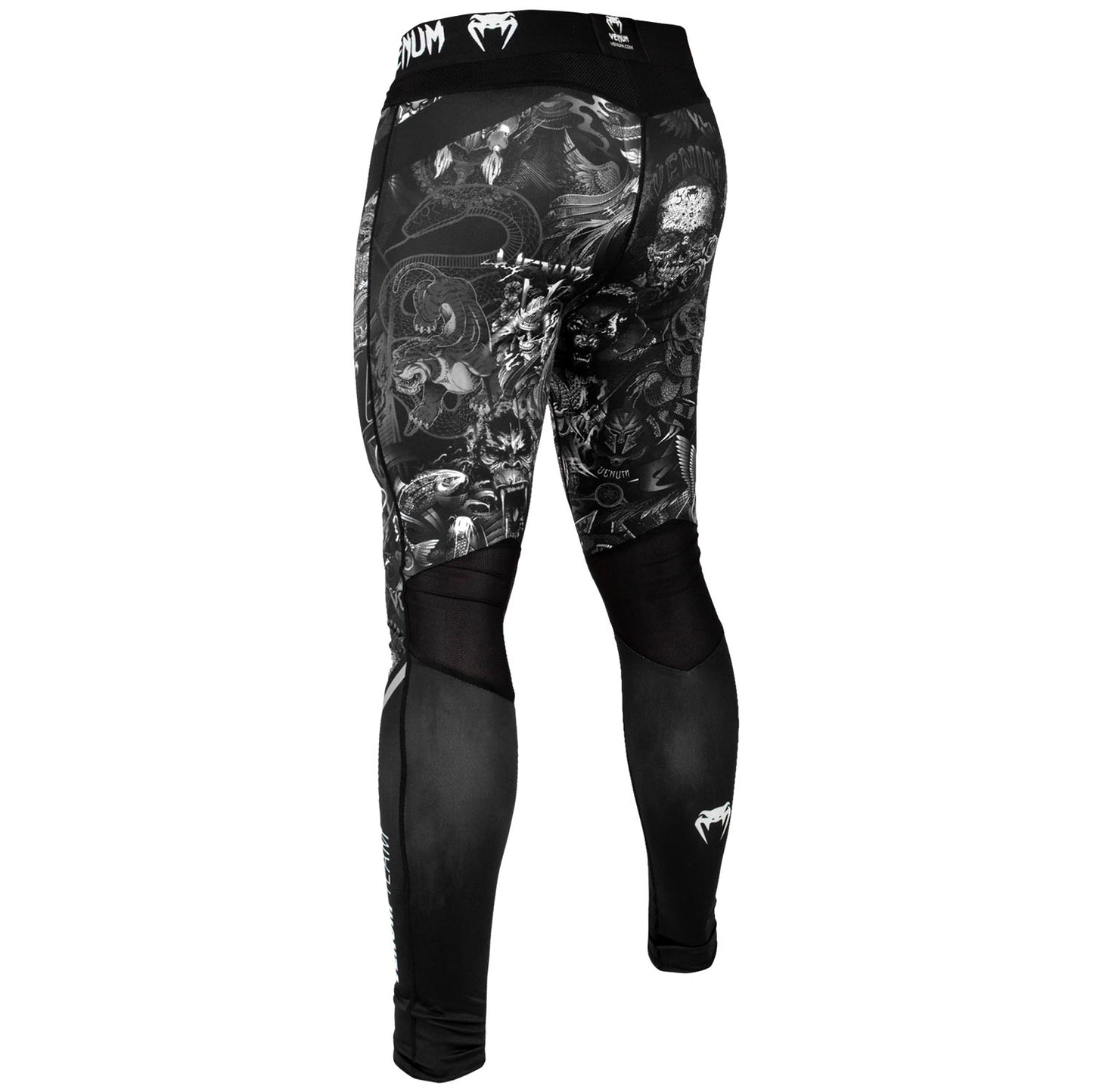 Venum Art Compression Tights - Black/White