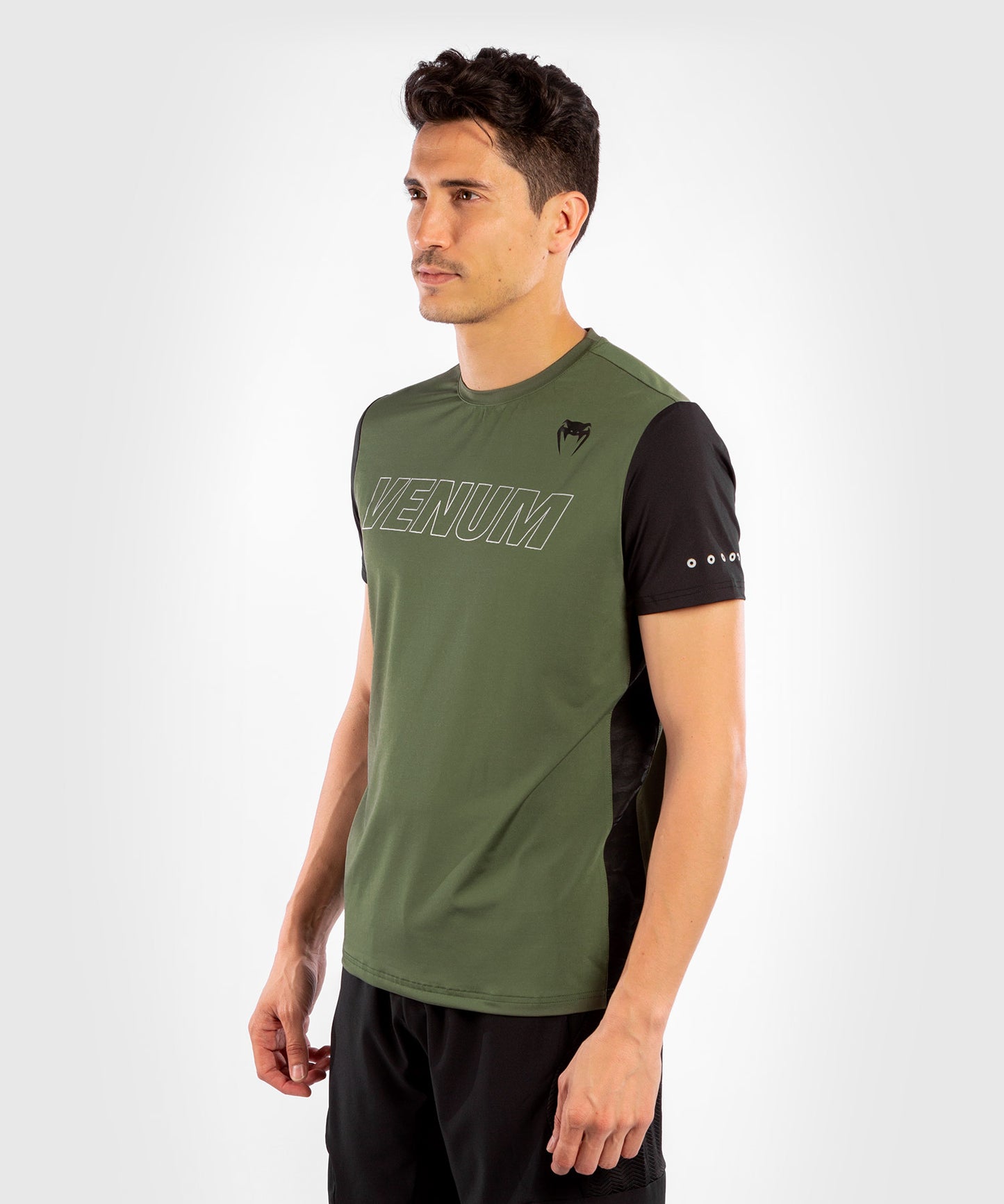 Venum Classic Evo Dry Tech T-shirt - Khaki/Silver
