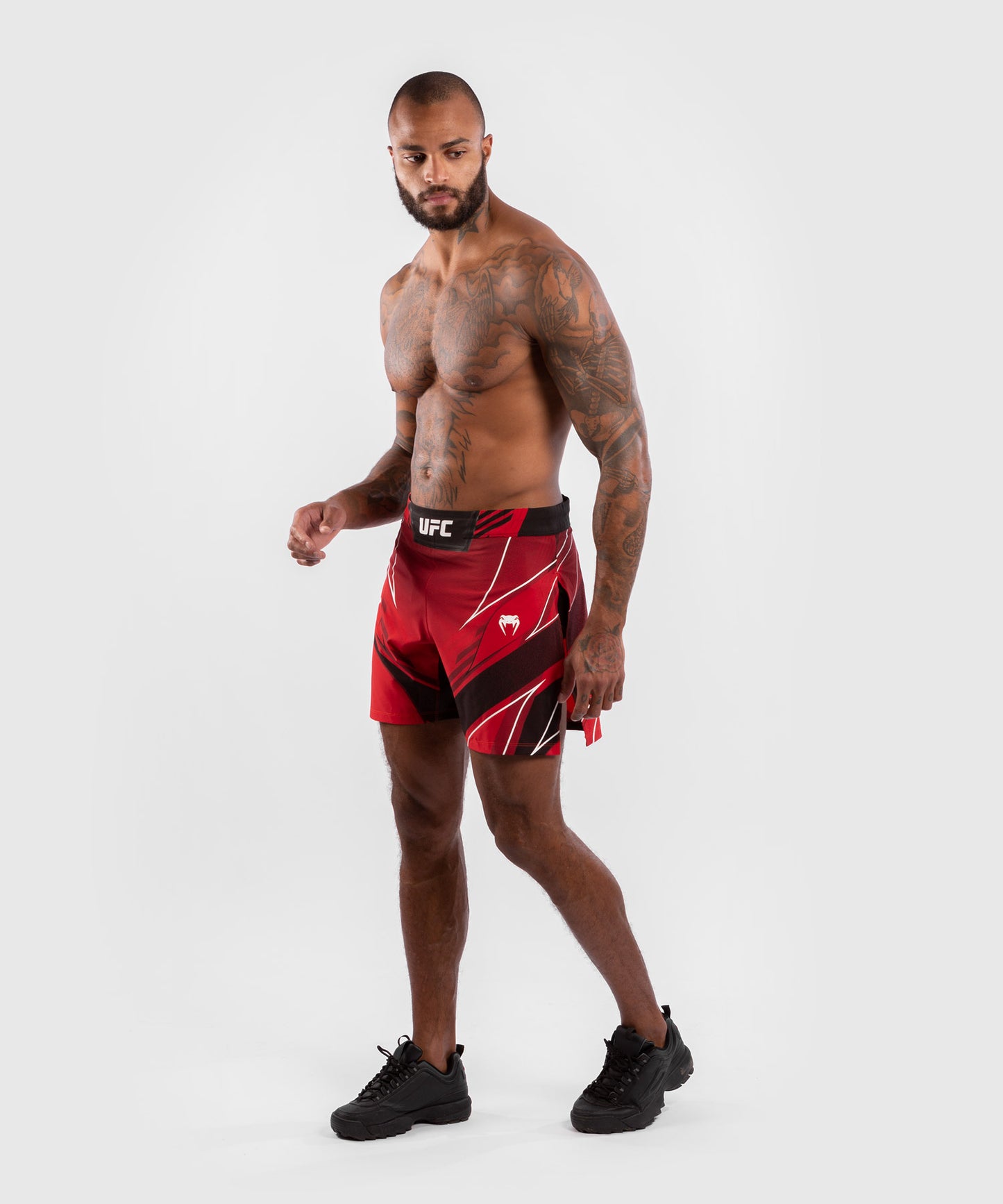 UFC Venum Authentic Fight Night Men's Gladiator Shorts - Red