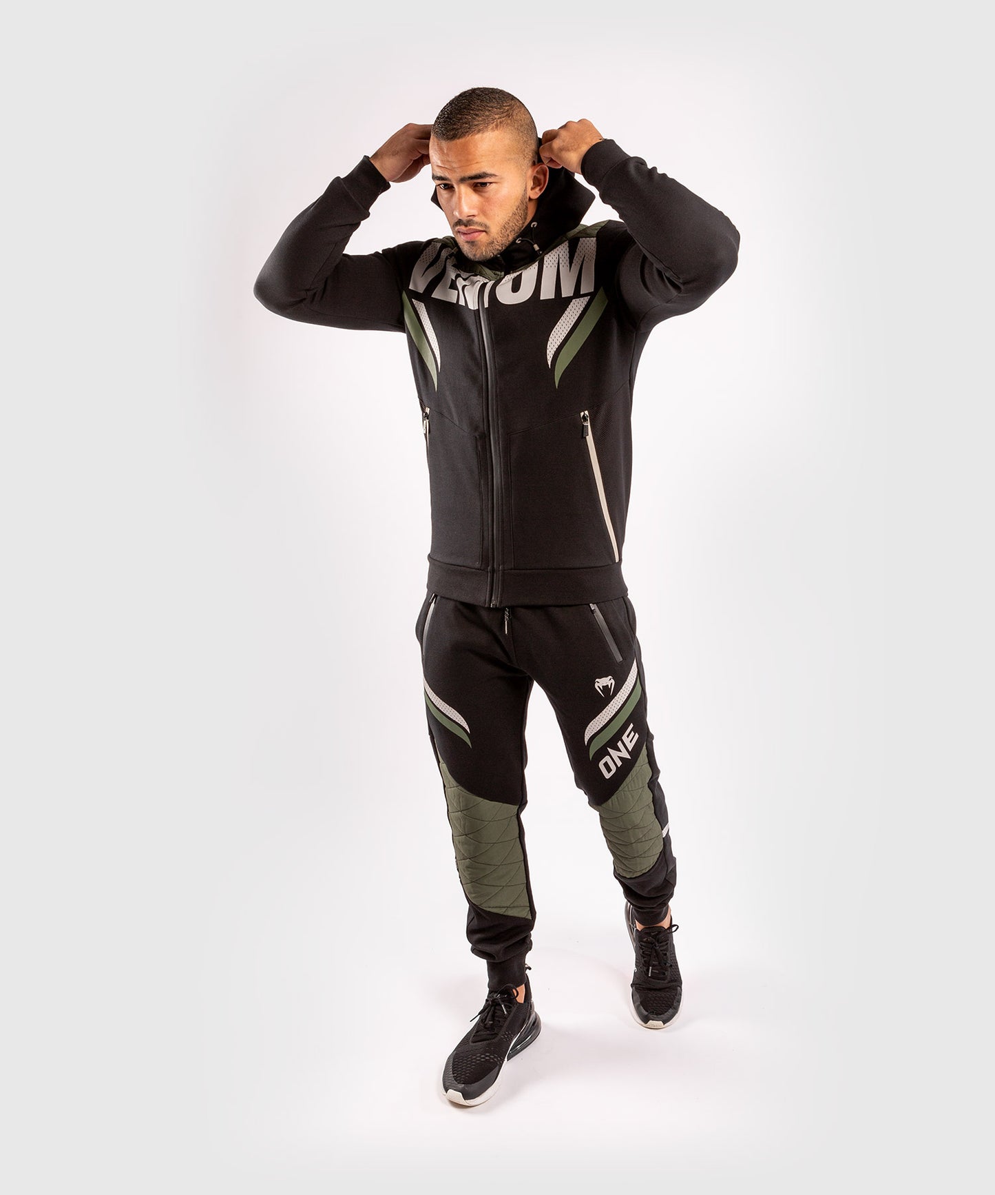 Venum ONE FC Impact Joggers - Black/Khaki