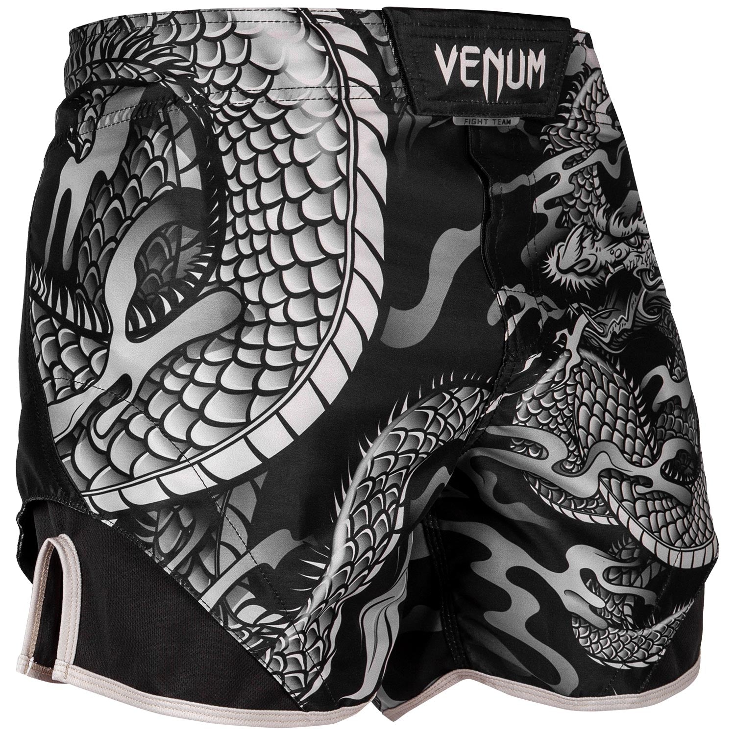 Venum Dragon's Flight Fightshorts - Black/Sand - Venum Asia