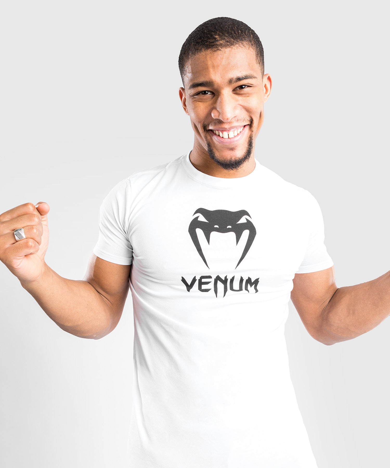 T-shirt manches courtes Homme Venum VENUM CLASSIC T-SHIRT Blanc