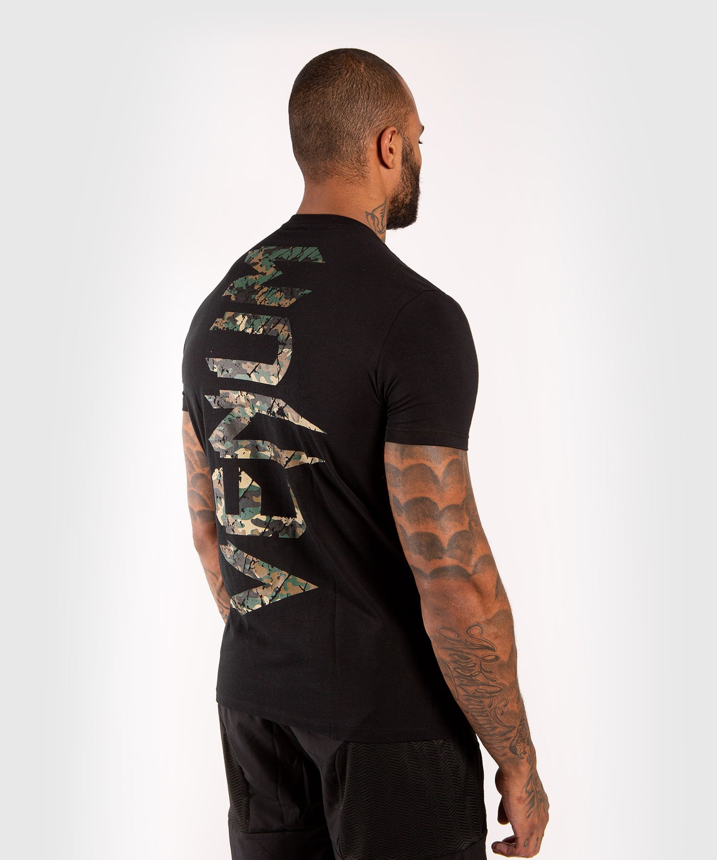 Venum Original Giant T-Shirt - Black/Forest Camo