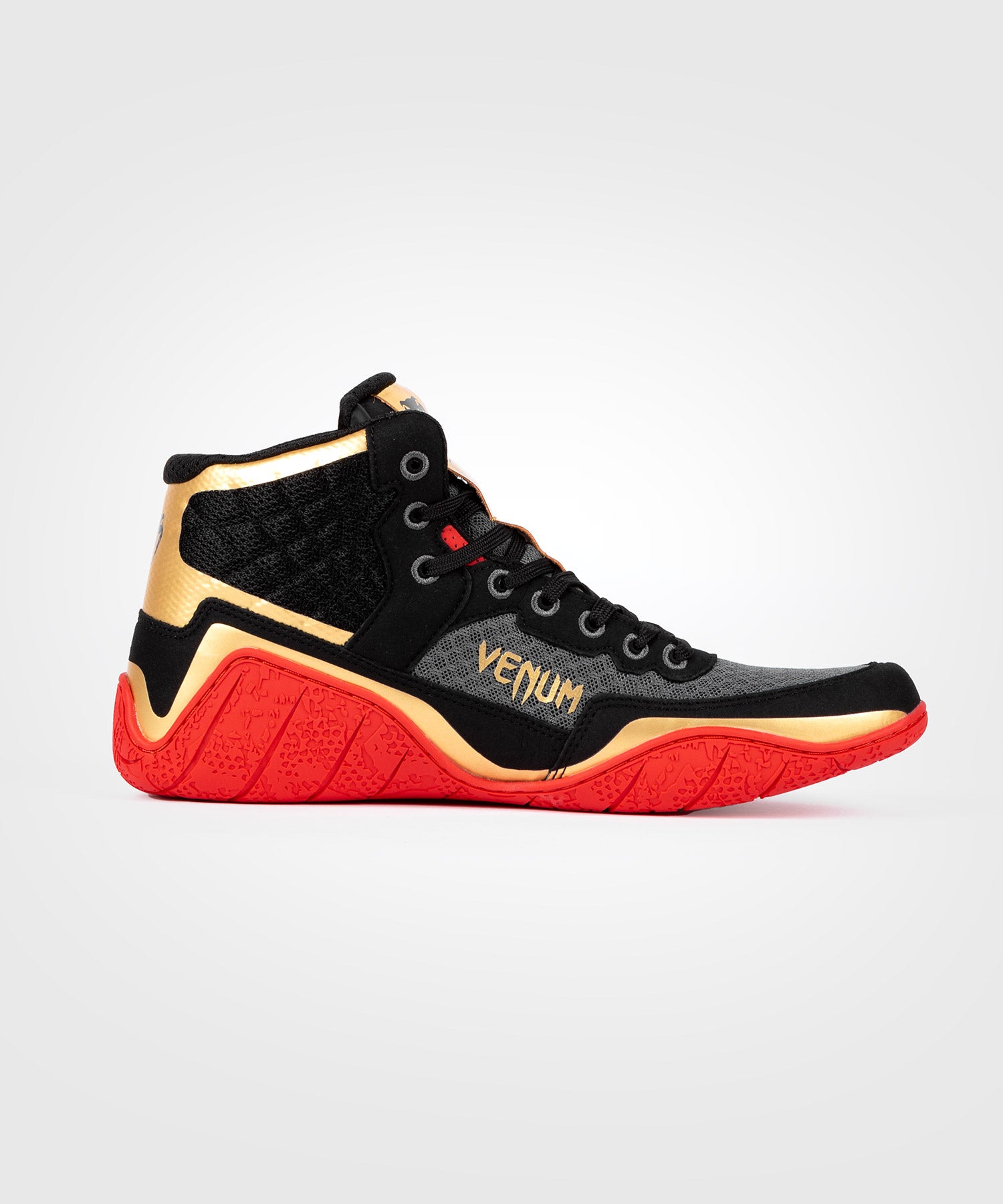 Gold wrestling shoes hot sale