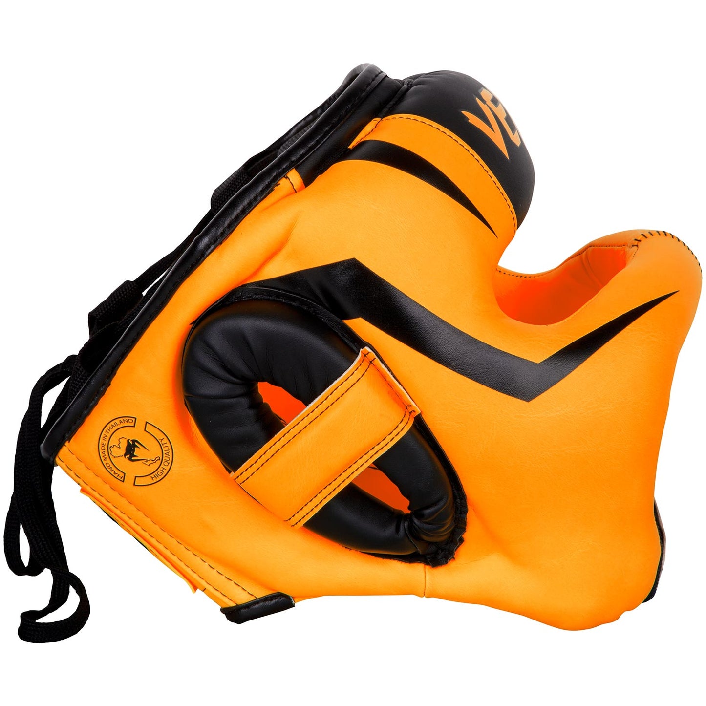 Venum Elite Iron Headgear - Neo Orange