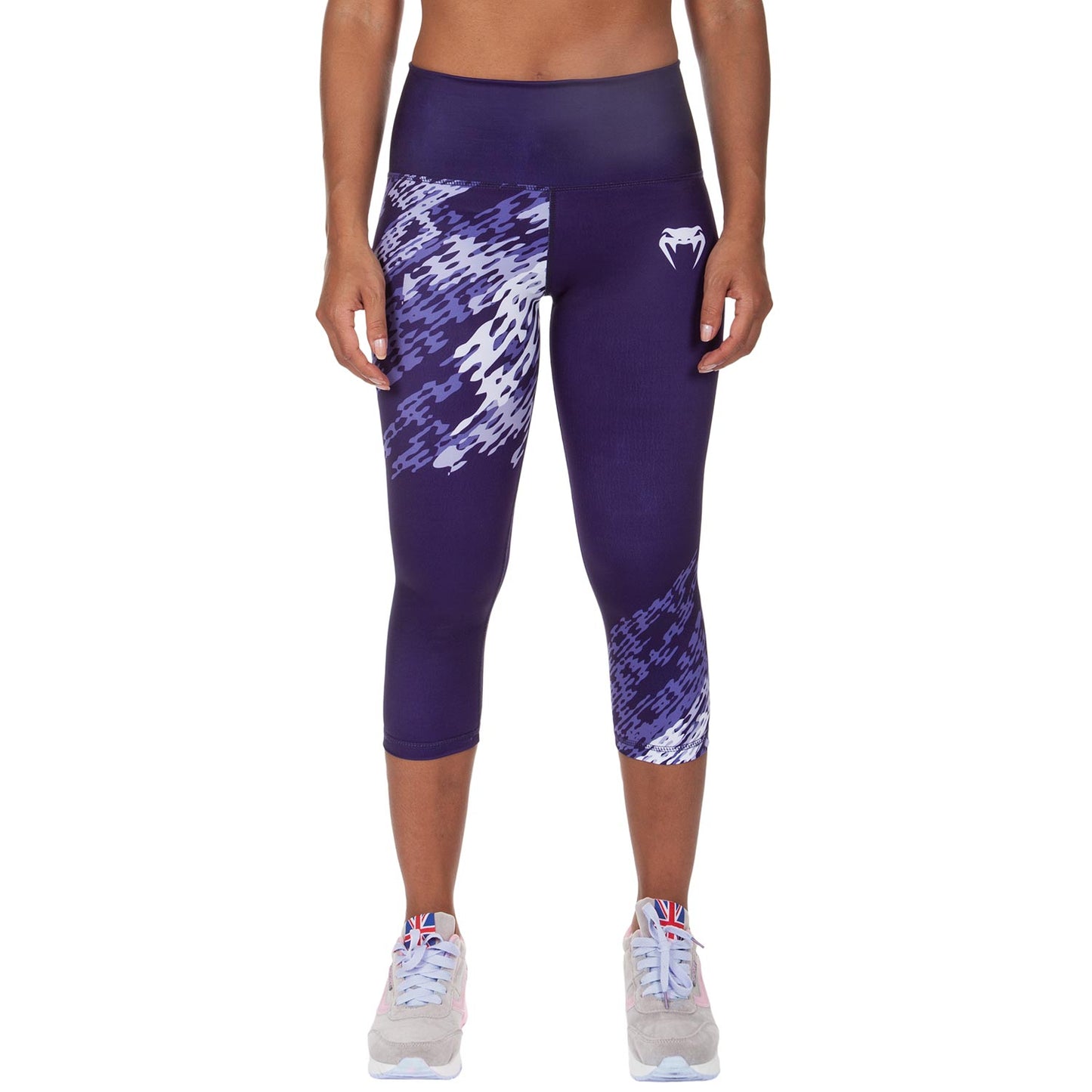 Venum Neo Camo Cropped Leggings - Purple