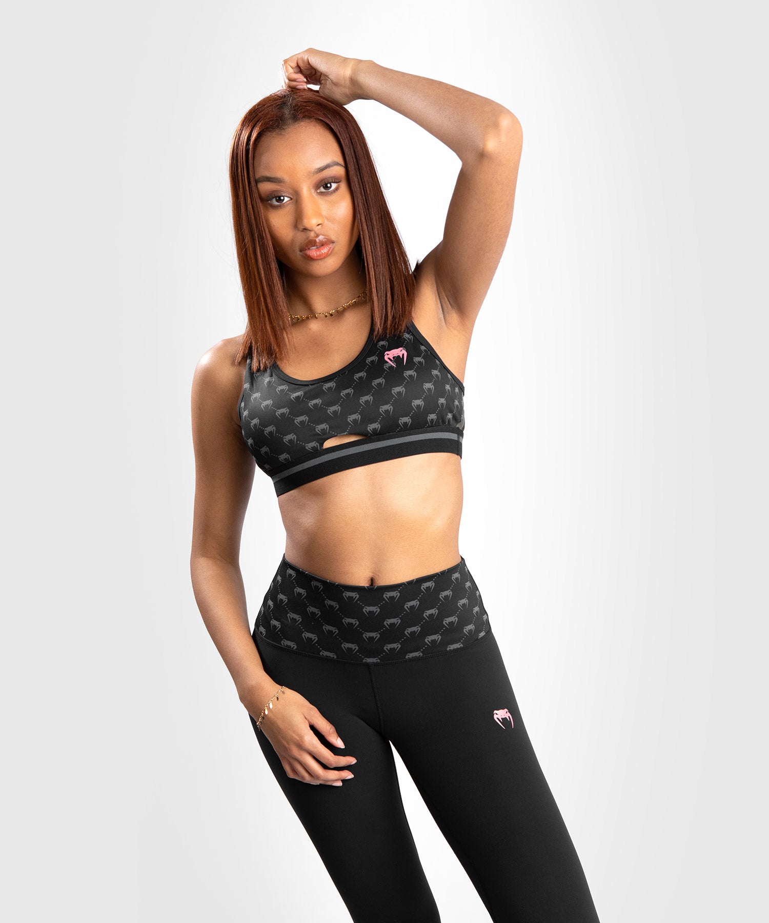 Rose gold sports bra store