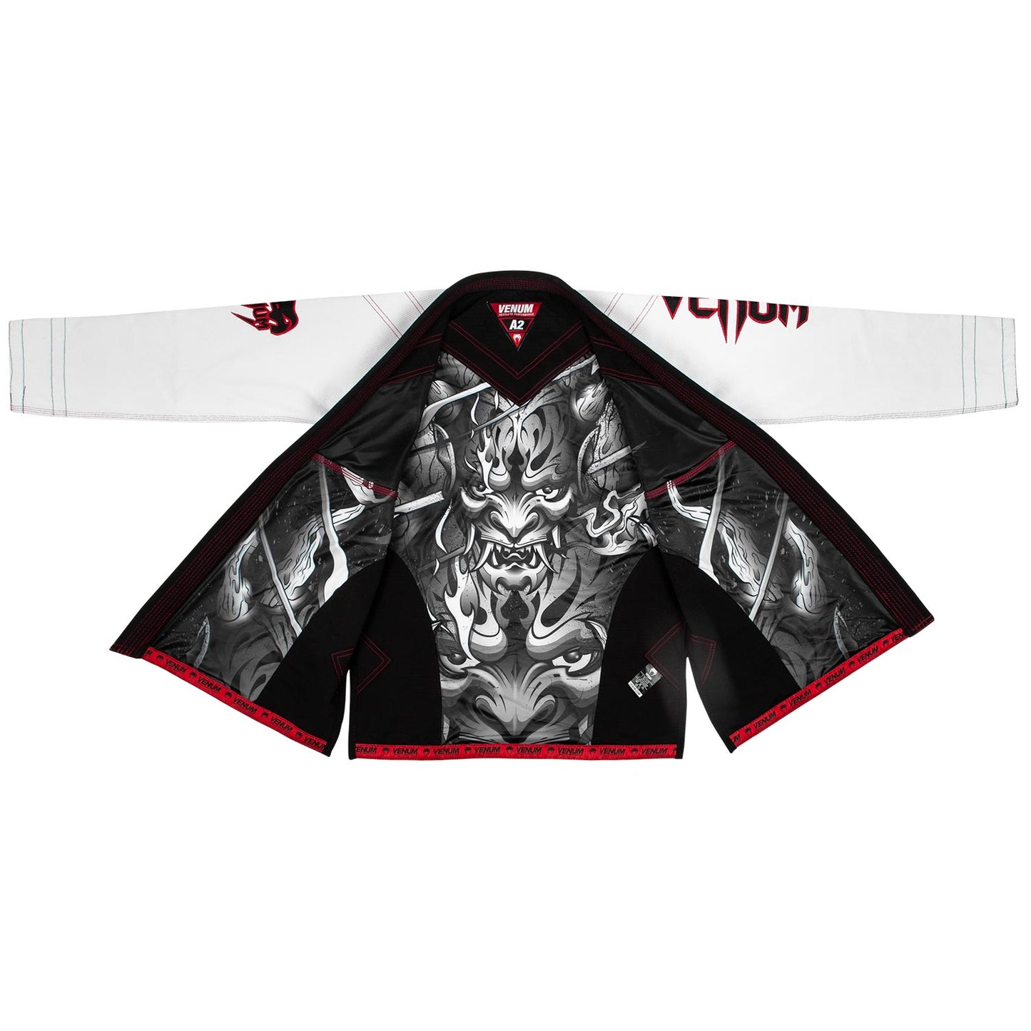 Venum Devil BJJ Gi - White/Black - Exclusive