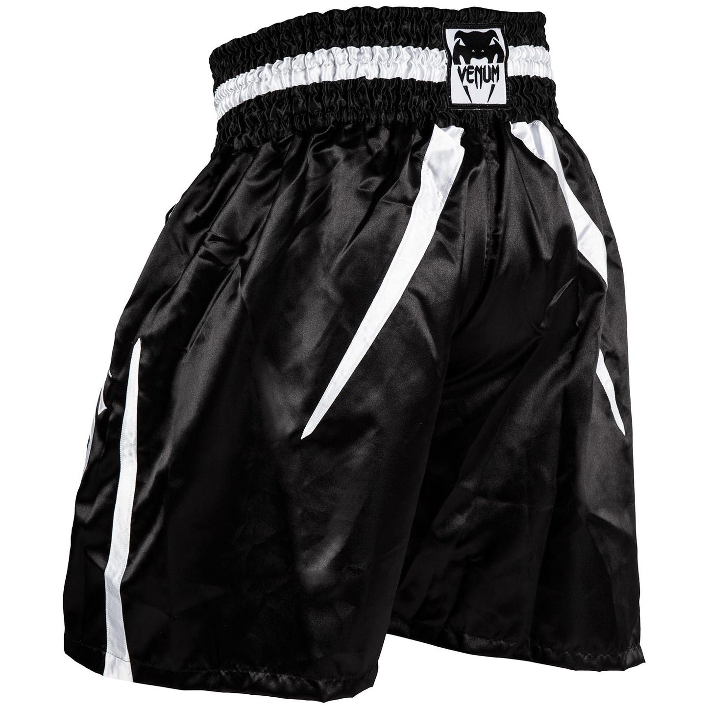 Venum Elite Boxing Shorts - Black/White