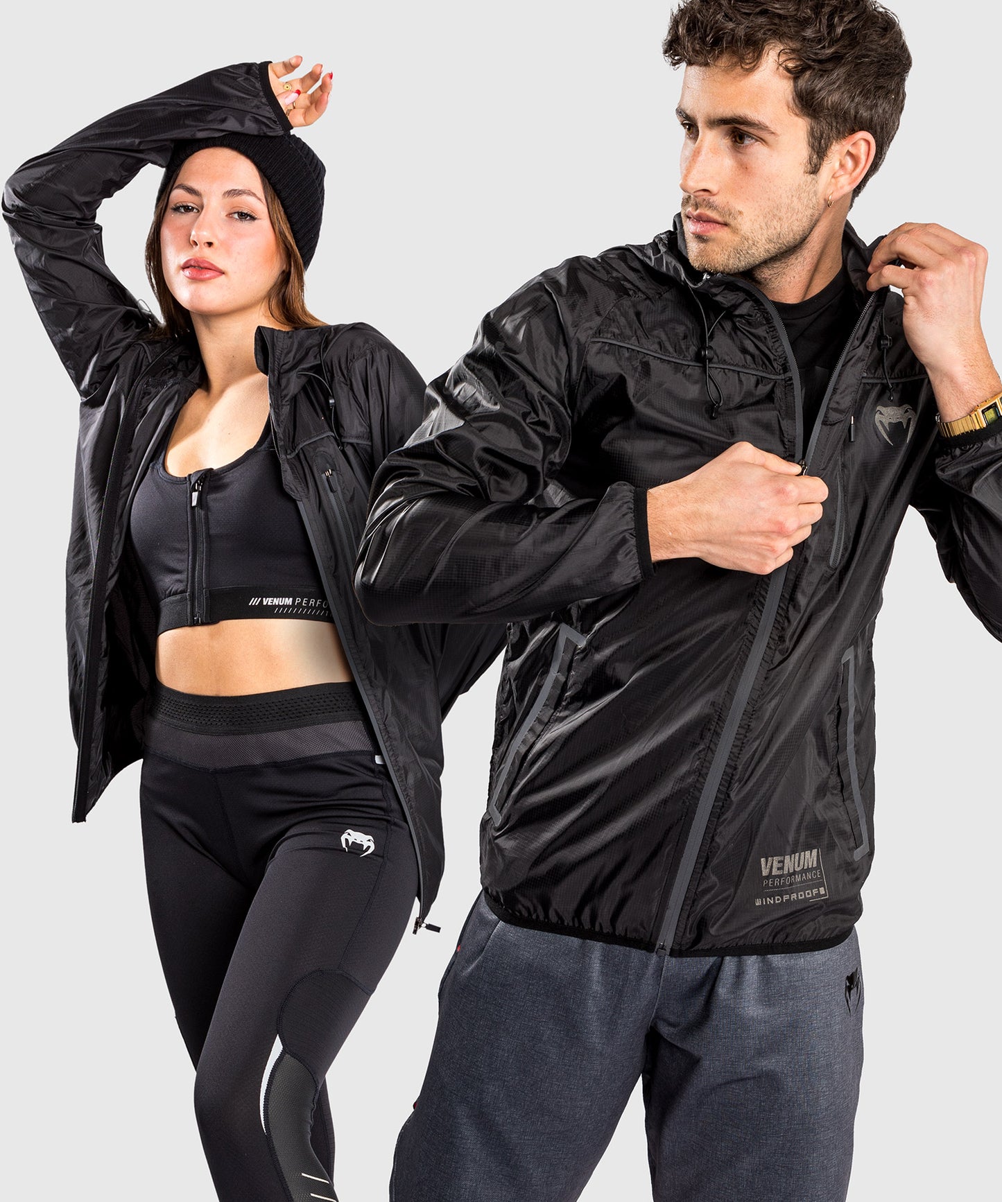 Venum Tempest 2.0 Windproof Jacket – Black