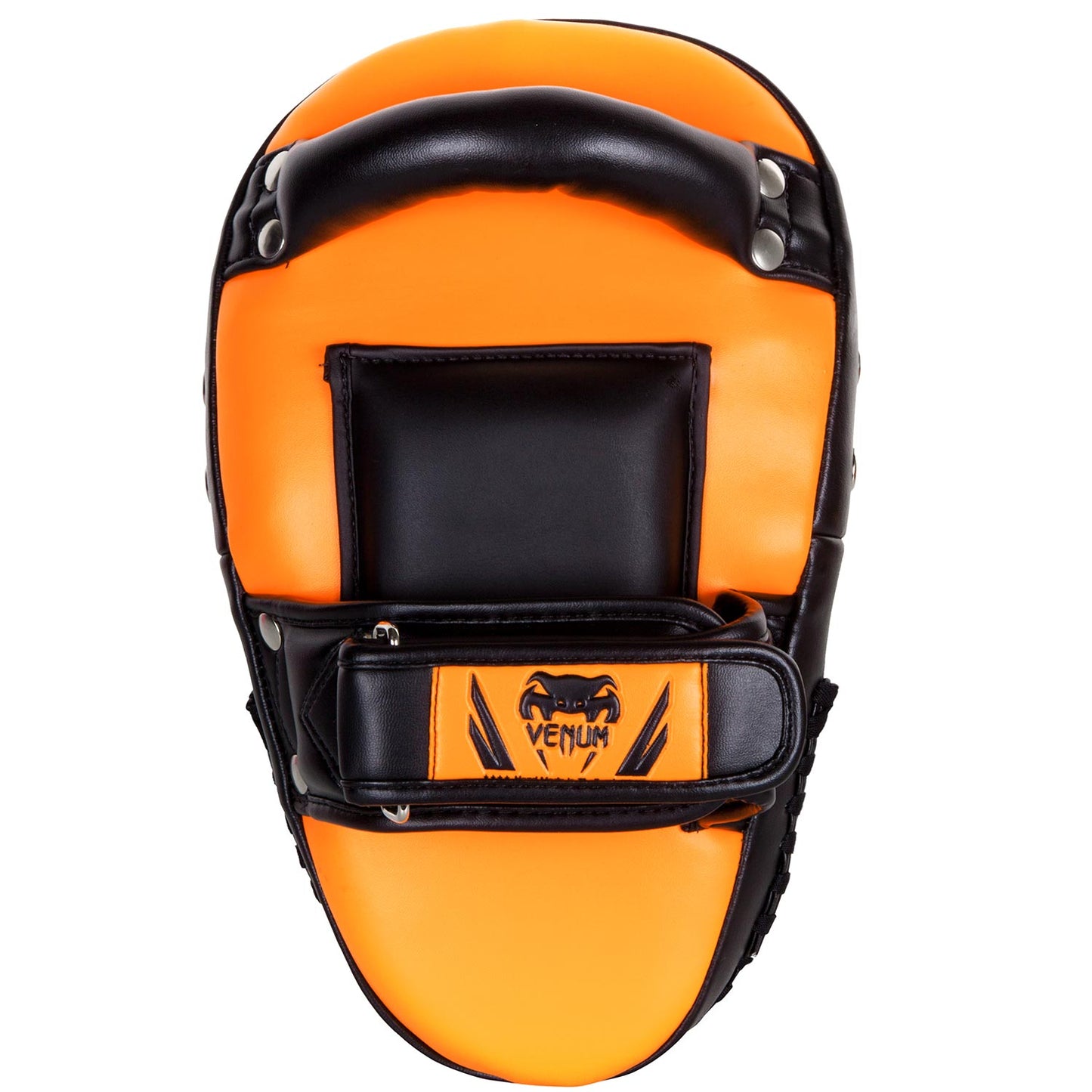 Venum Elite Small Kick Pads - Neo Orange
