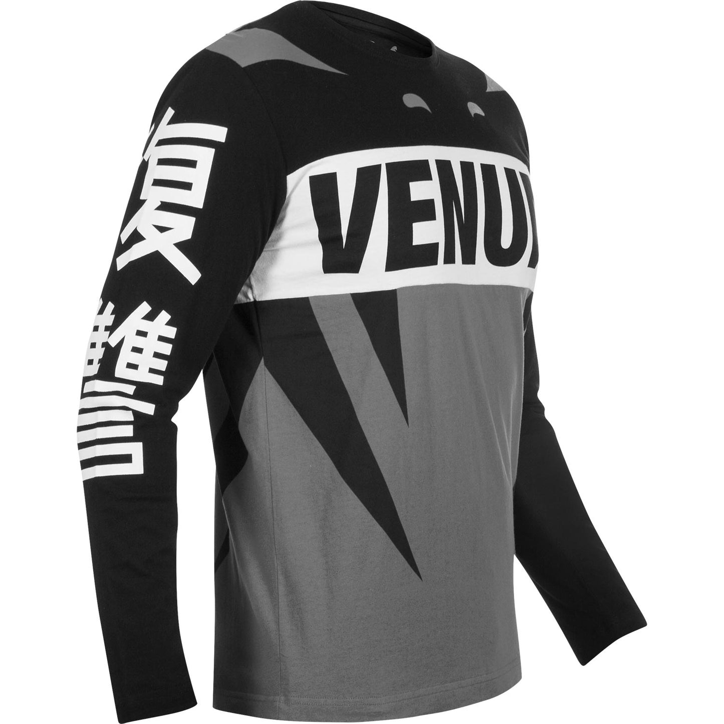 Venum Revenge Long Sleeve T-shirt - Grey