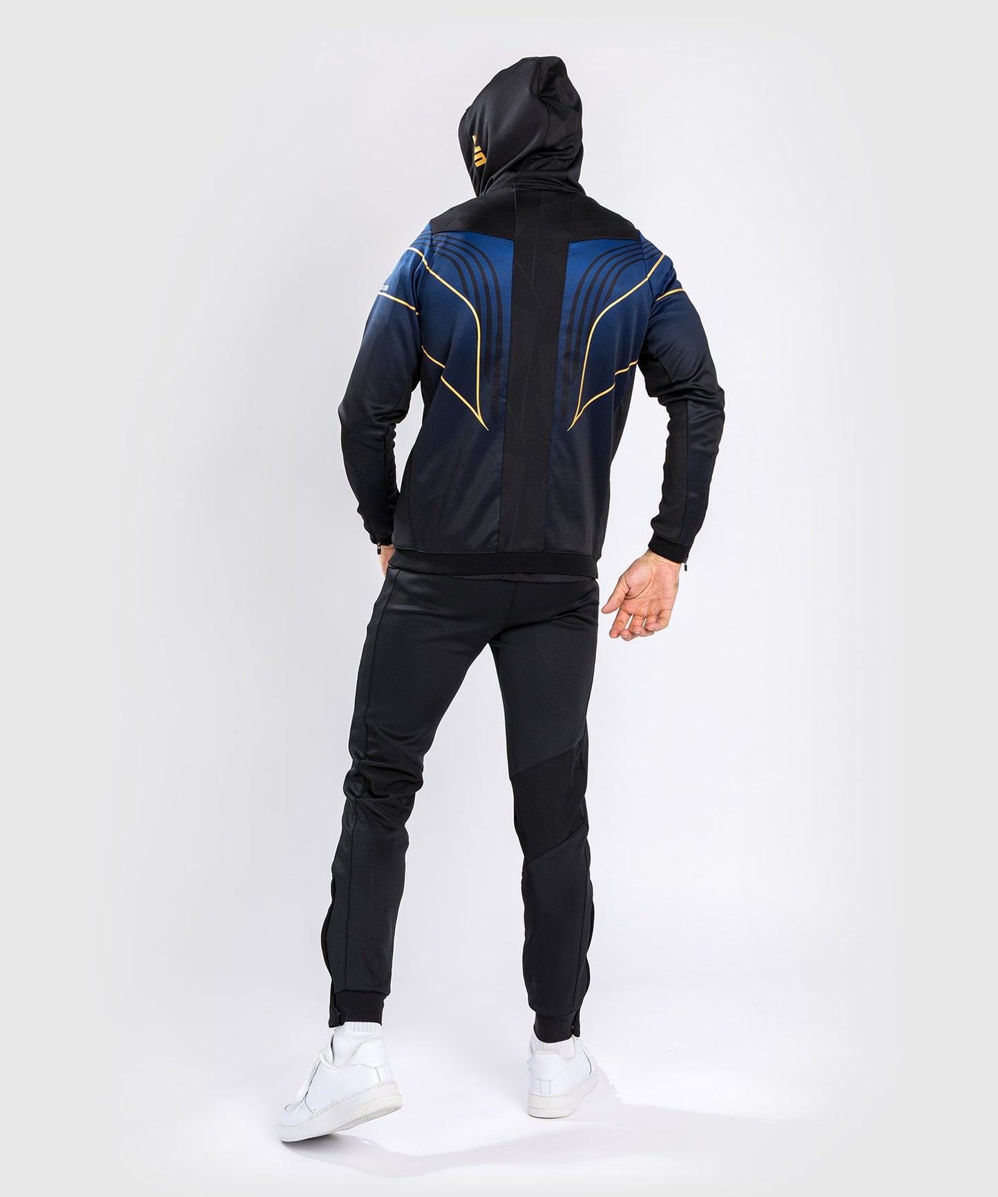 UFC AUTHENTIC FIGHT NIGHT 2.0 KIT BY VENUM MEN'S WALKOUT HOODIE - Midnight Edition - Champion