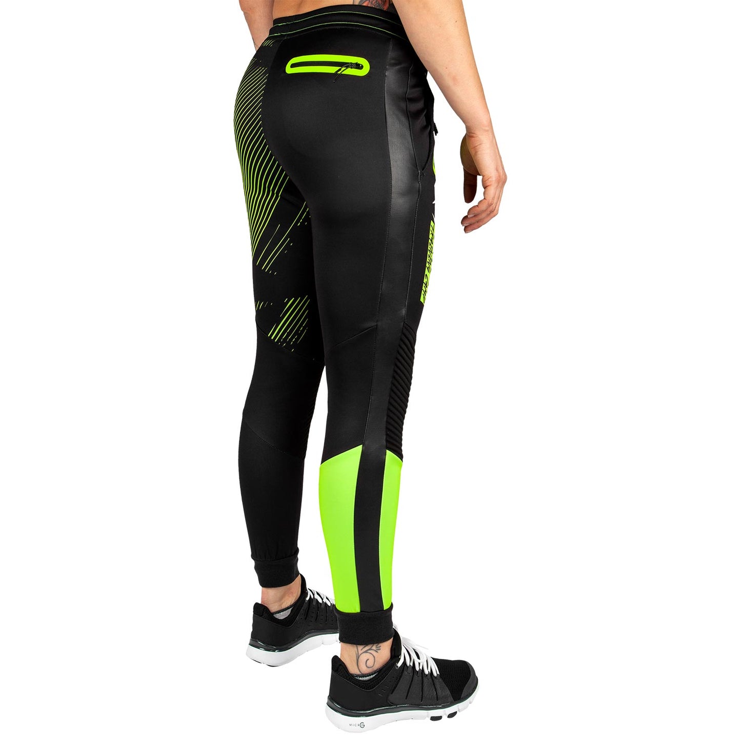 Venum Training Camp 2.0 Joggers - Black/Neo Yellow - For Women - Exclusive
