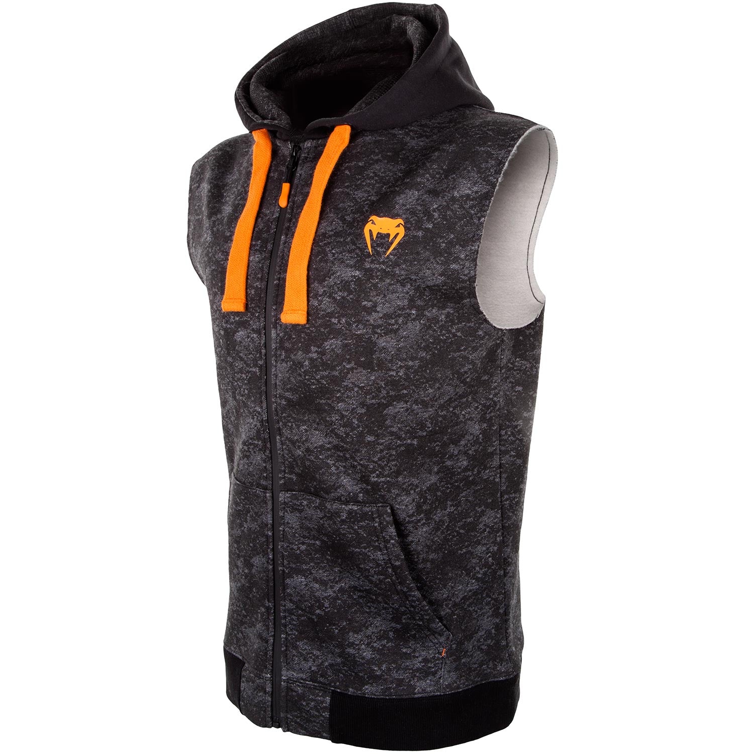 Venum Tramo Sleeveless Hoodie Black Grey Venum Asia