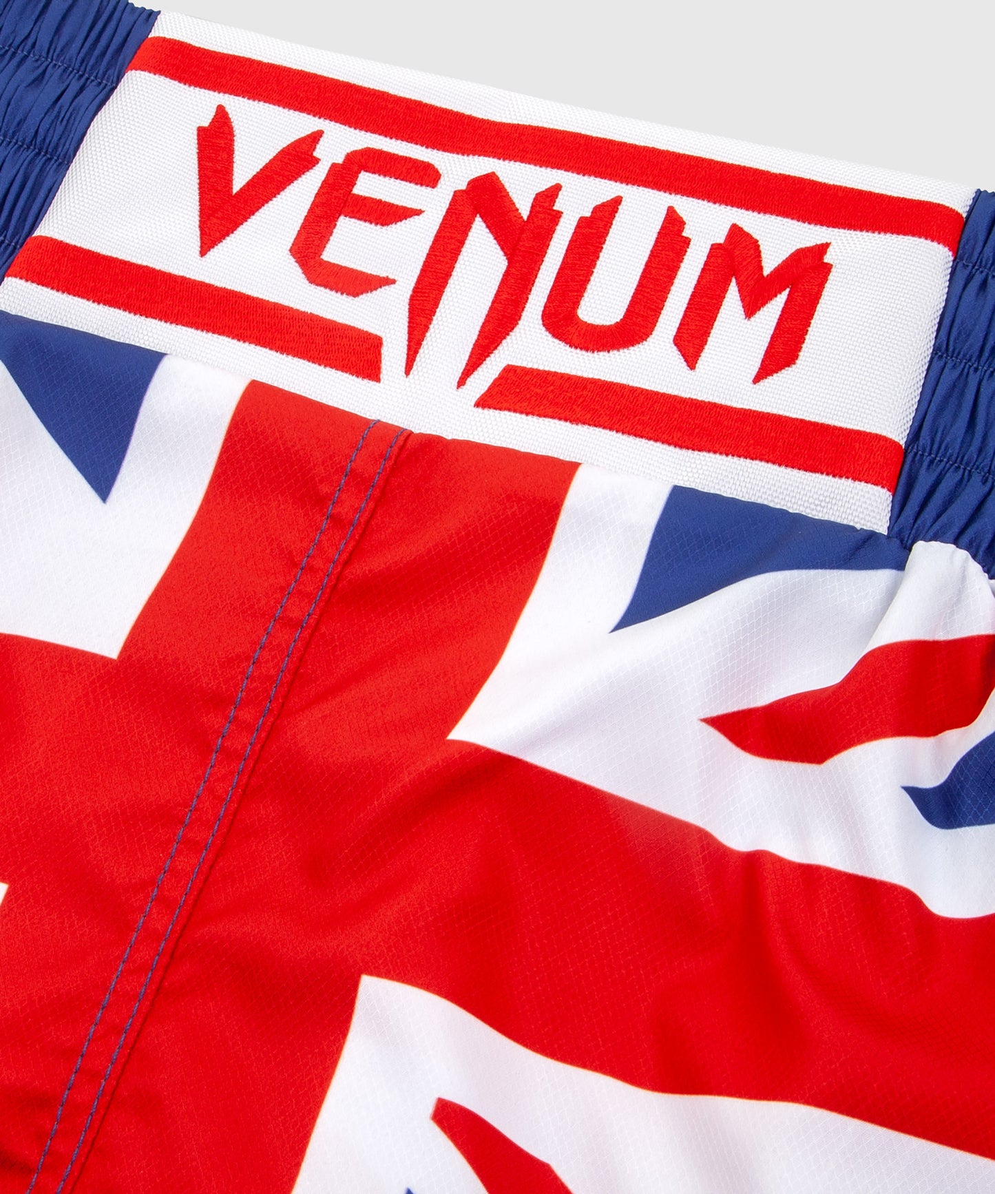Venum Elite Boxing Shorts - UK - Blue/Red-White