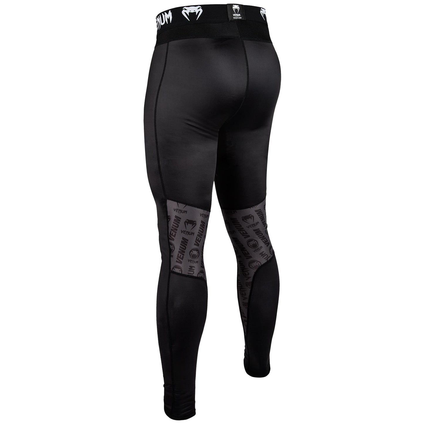 Venum Logos Compression Tights - Black/White