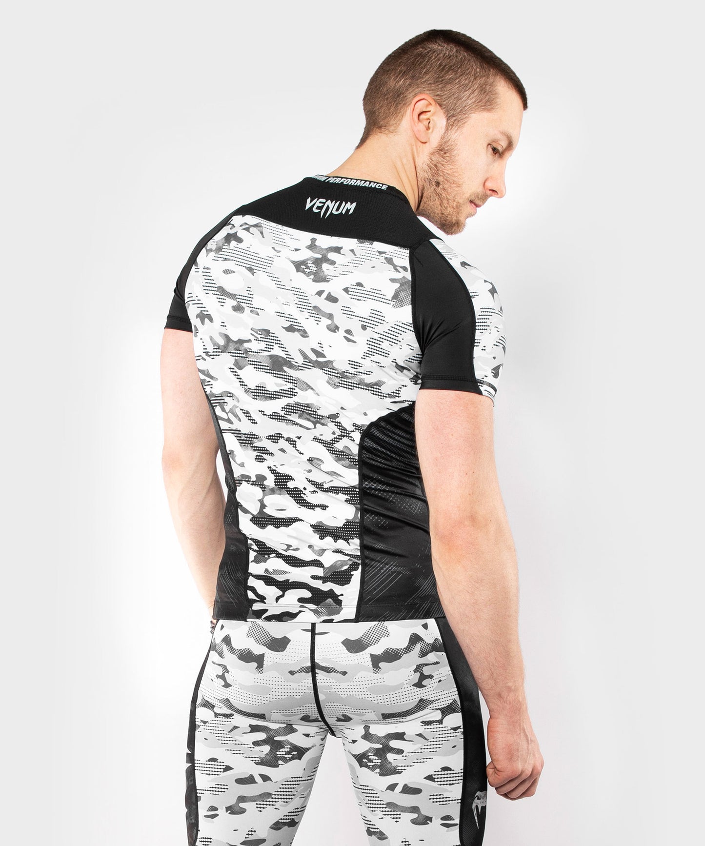 Venum Defender Short Sleeve Rashguard - Urban Camo