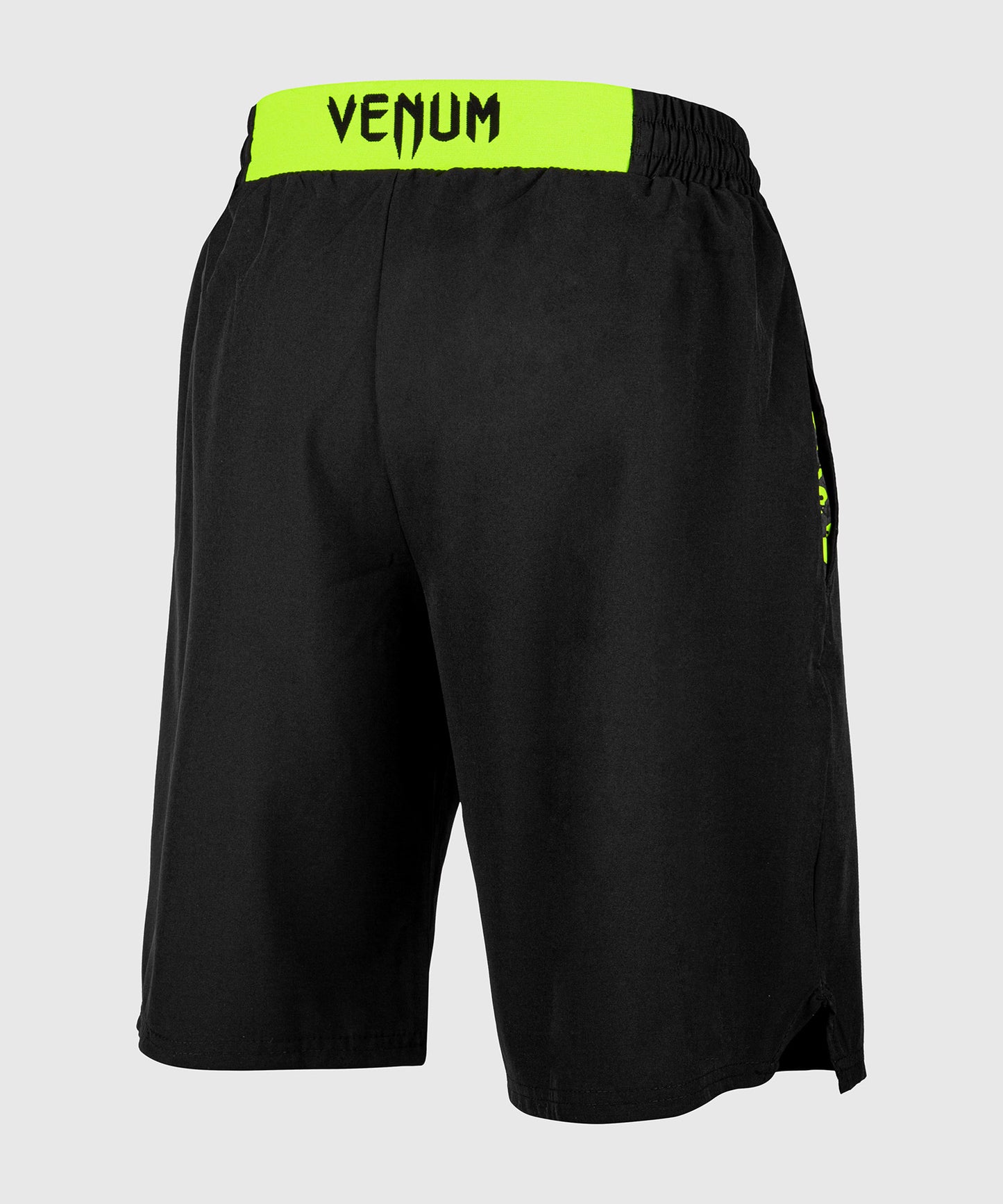 Venum Classic Training Shorts - Black/Neo Yellow