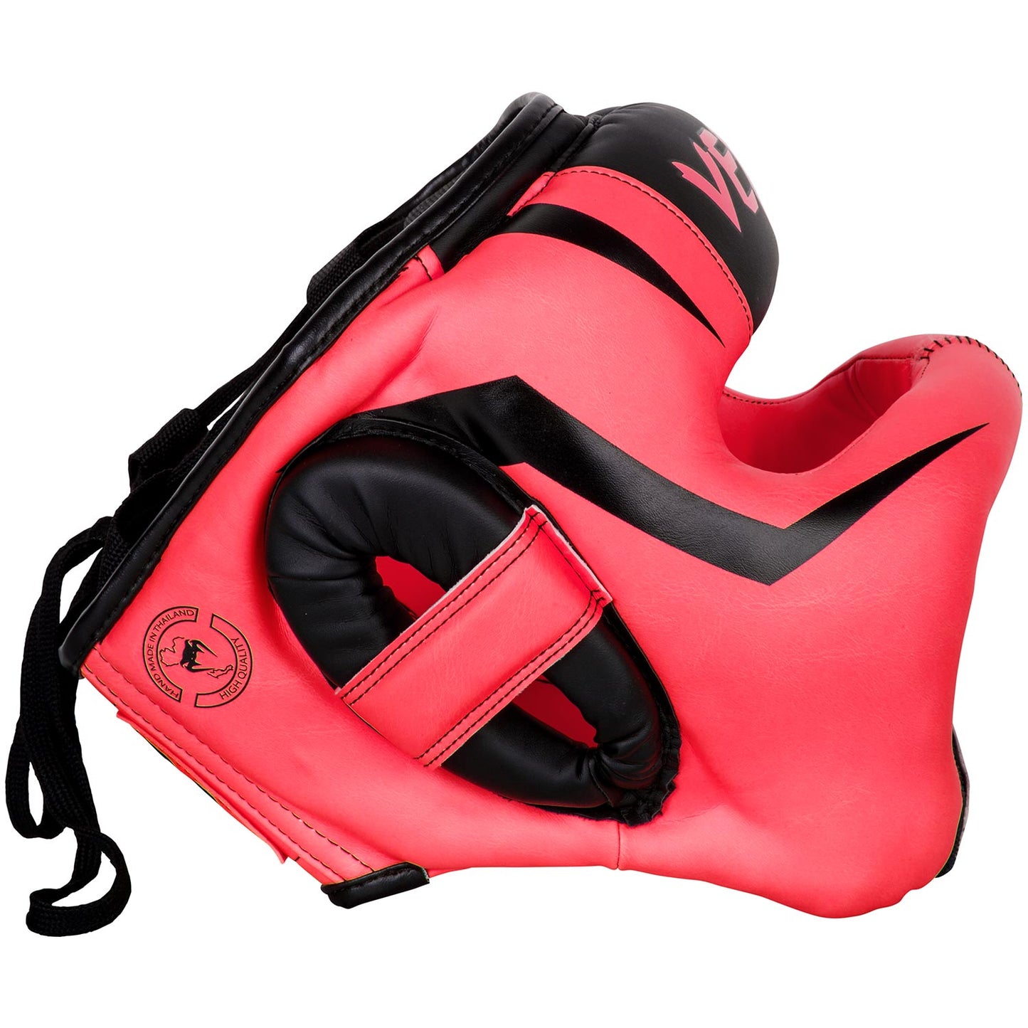 Venum Elite Iron Headgear - Neo Pink