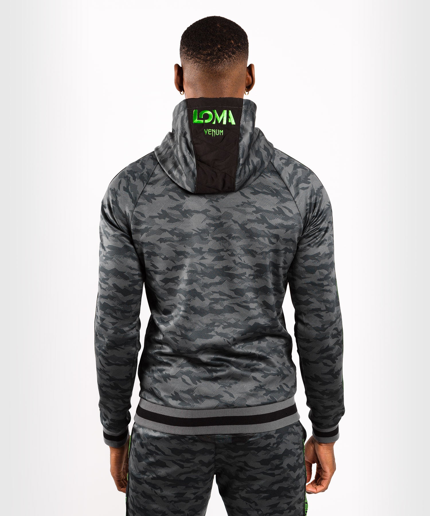 異*所様 【新品未使用LOMA】VENUM Lサイズ 長袖ウェア グレー/イエロ Venum Arrow Loma Signature Collection Hoodie - Dark Camo - Venum Asia
