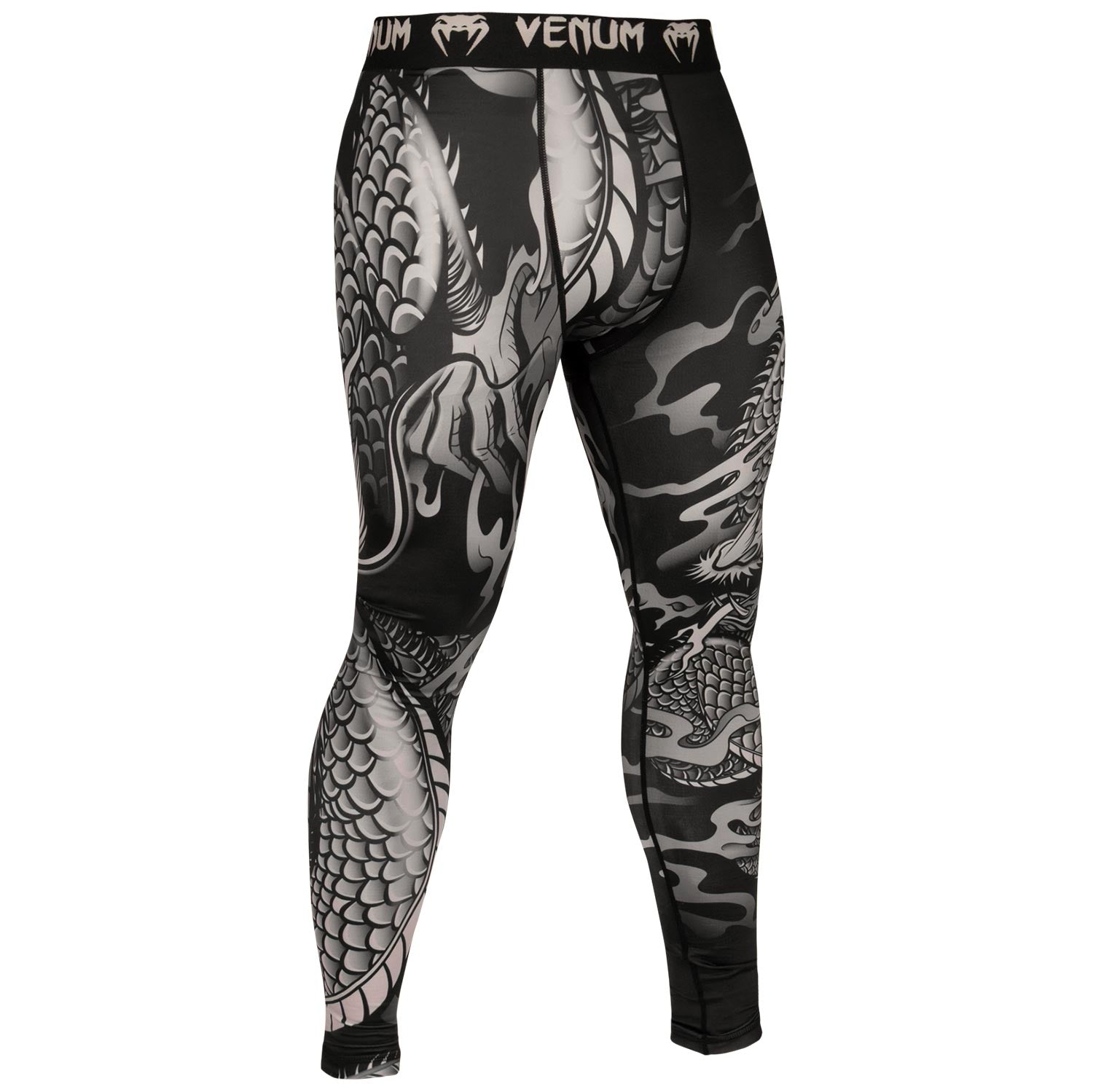 Venum Dragon's Flight Compression Tights Black/Sand XXL