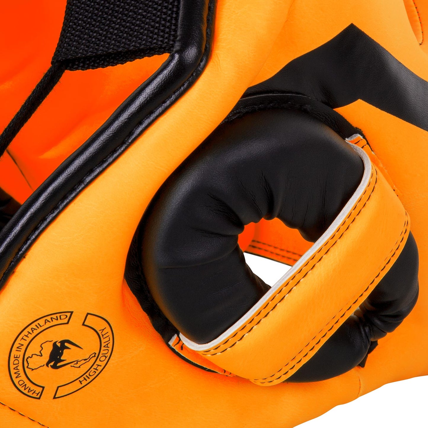 Venum Elite Iron Headgear - Neo Orange