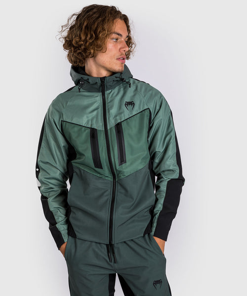 Khaki and black store jacket