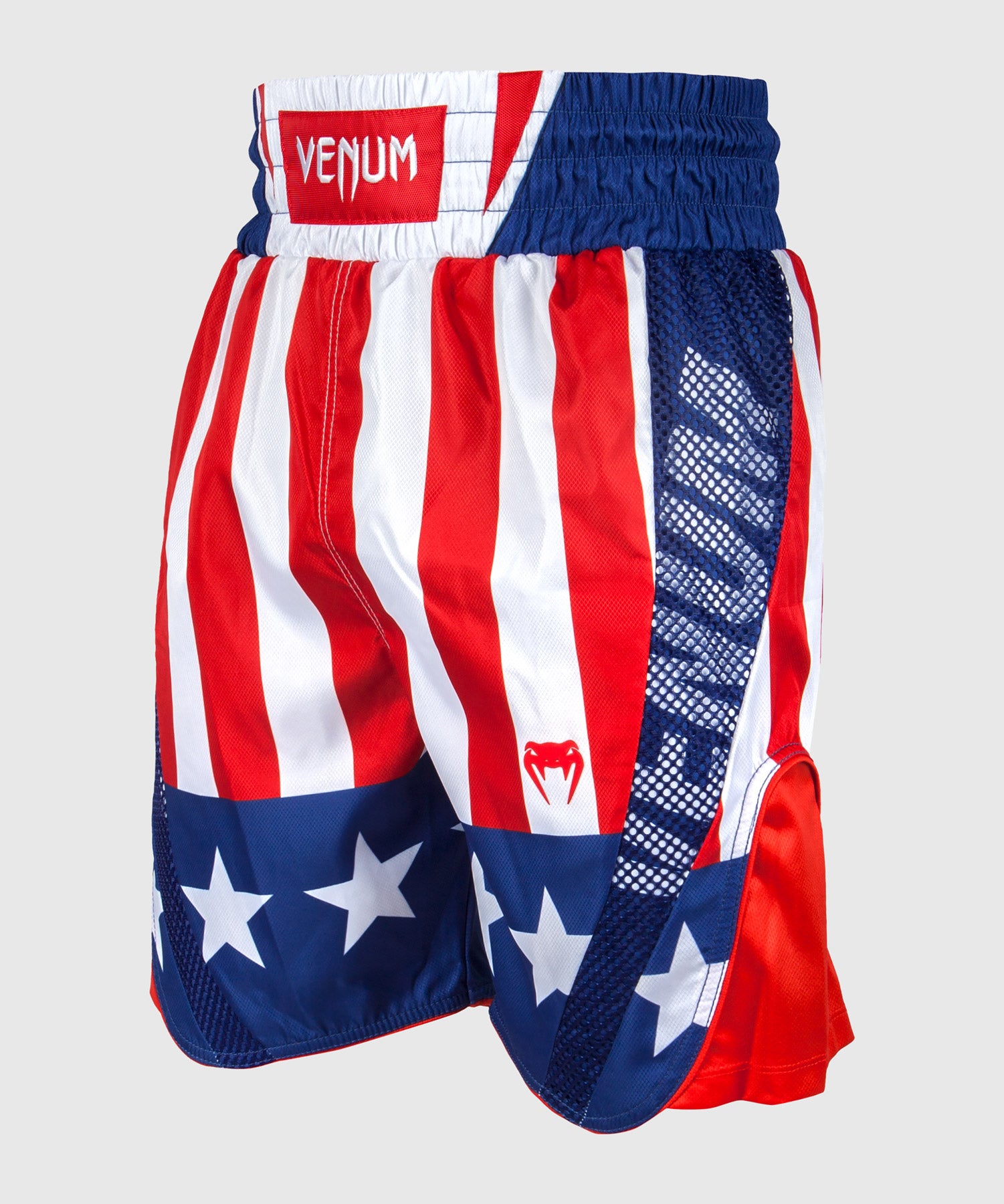 Venum Elite Boxing Shorts USA Red/White-Blue Exclusive