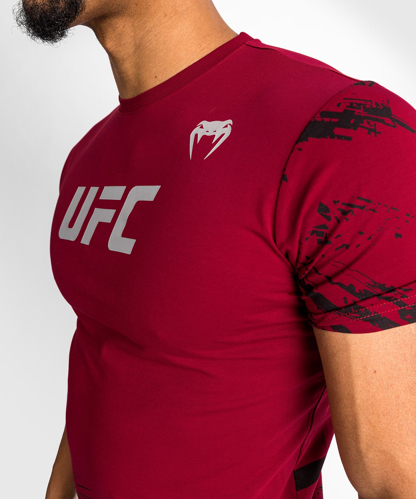 UFC Venum Authentic Fight Week Men’s 2.0 Short Sleeve T-Shirt - Red