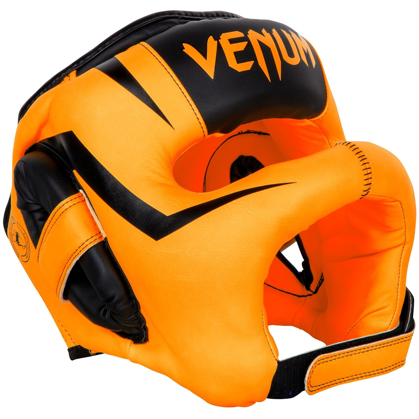 Venum Elite Iron Headgear - Neo Orange