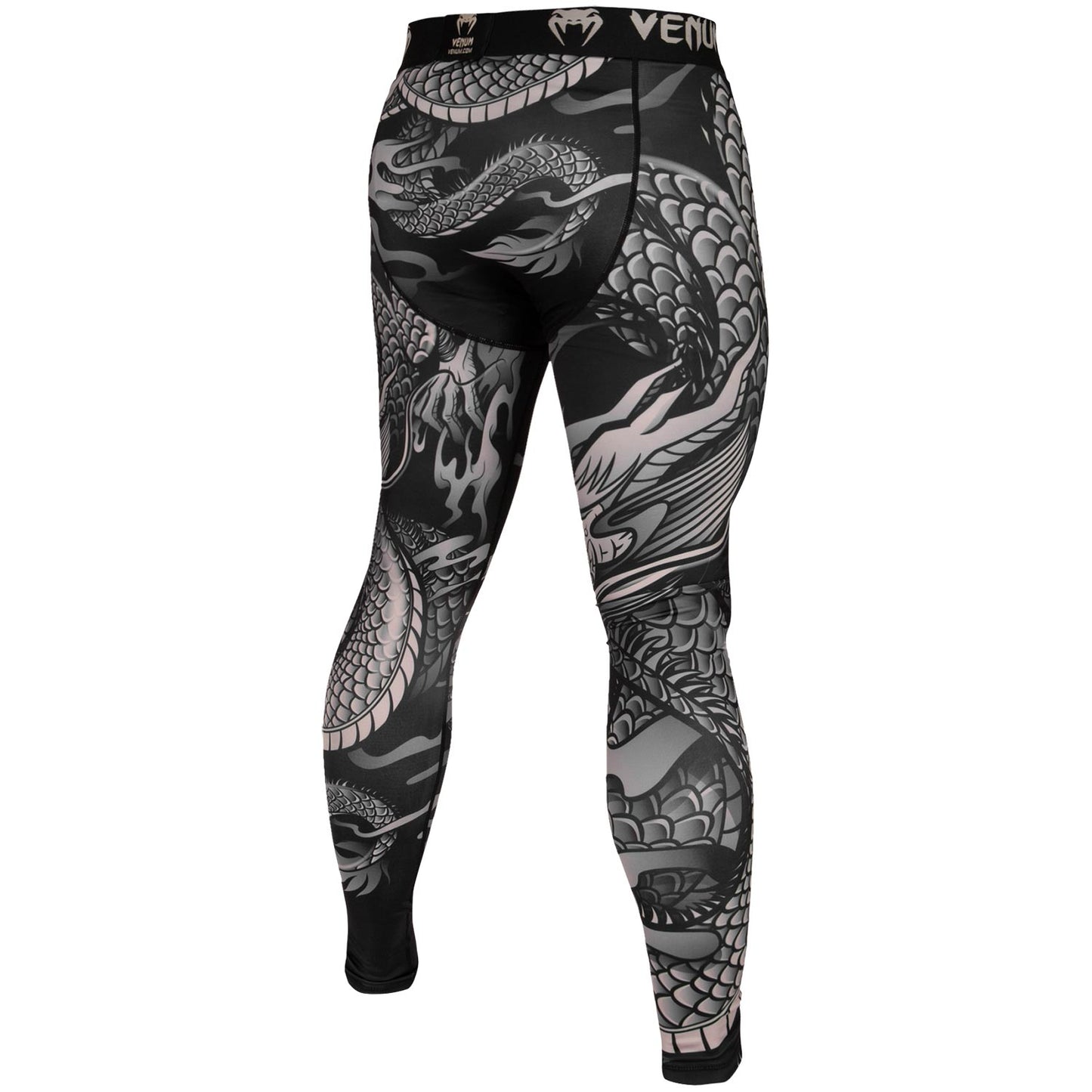 Venum Dragon's Flight Compression Tights - Black/Sand