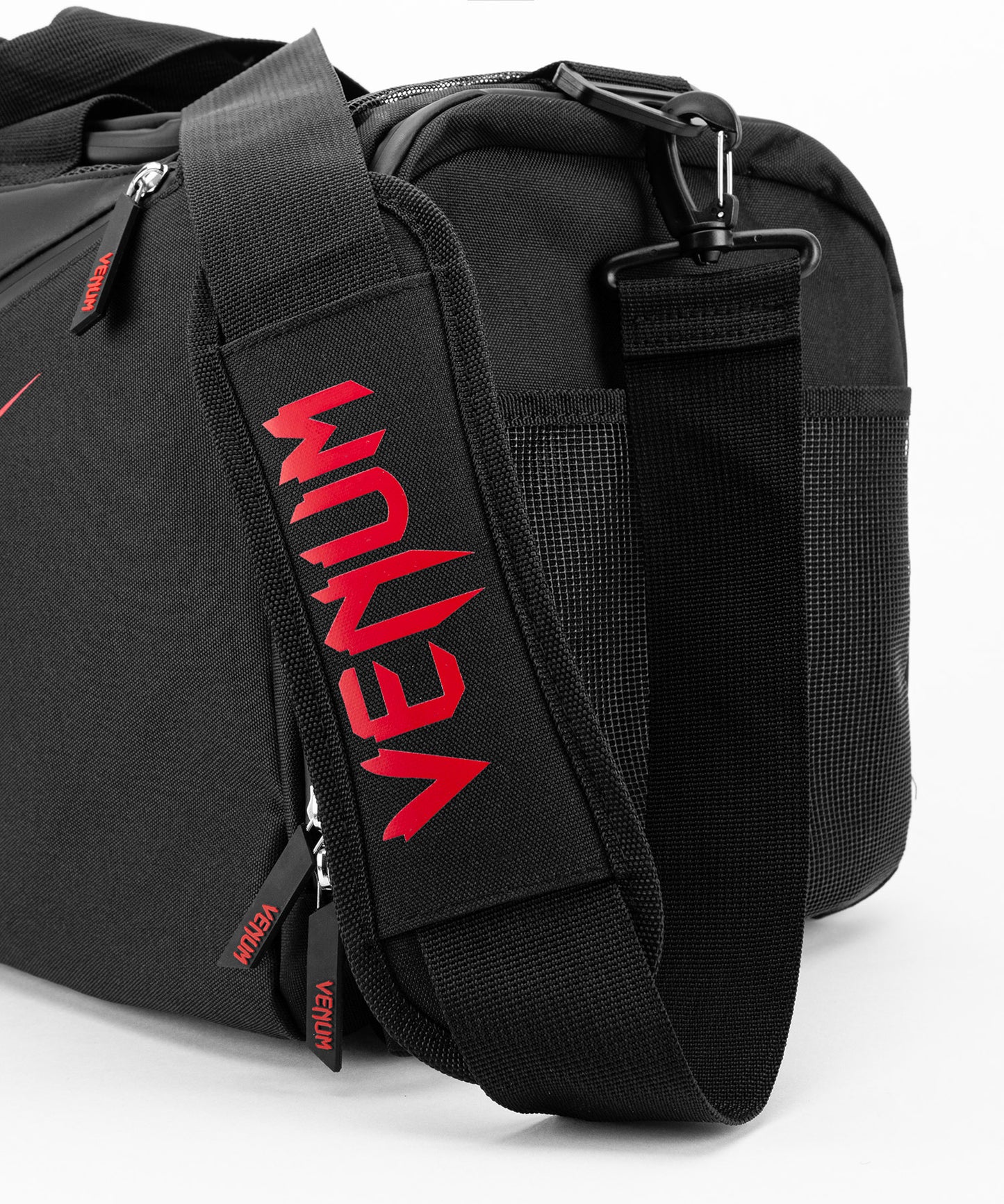 Venum Trainer Lite Evo Sports Bags - Black/Red