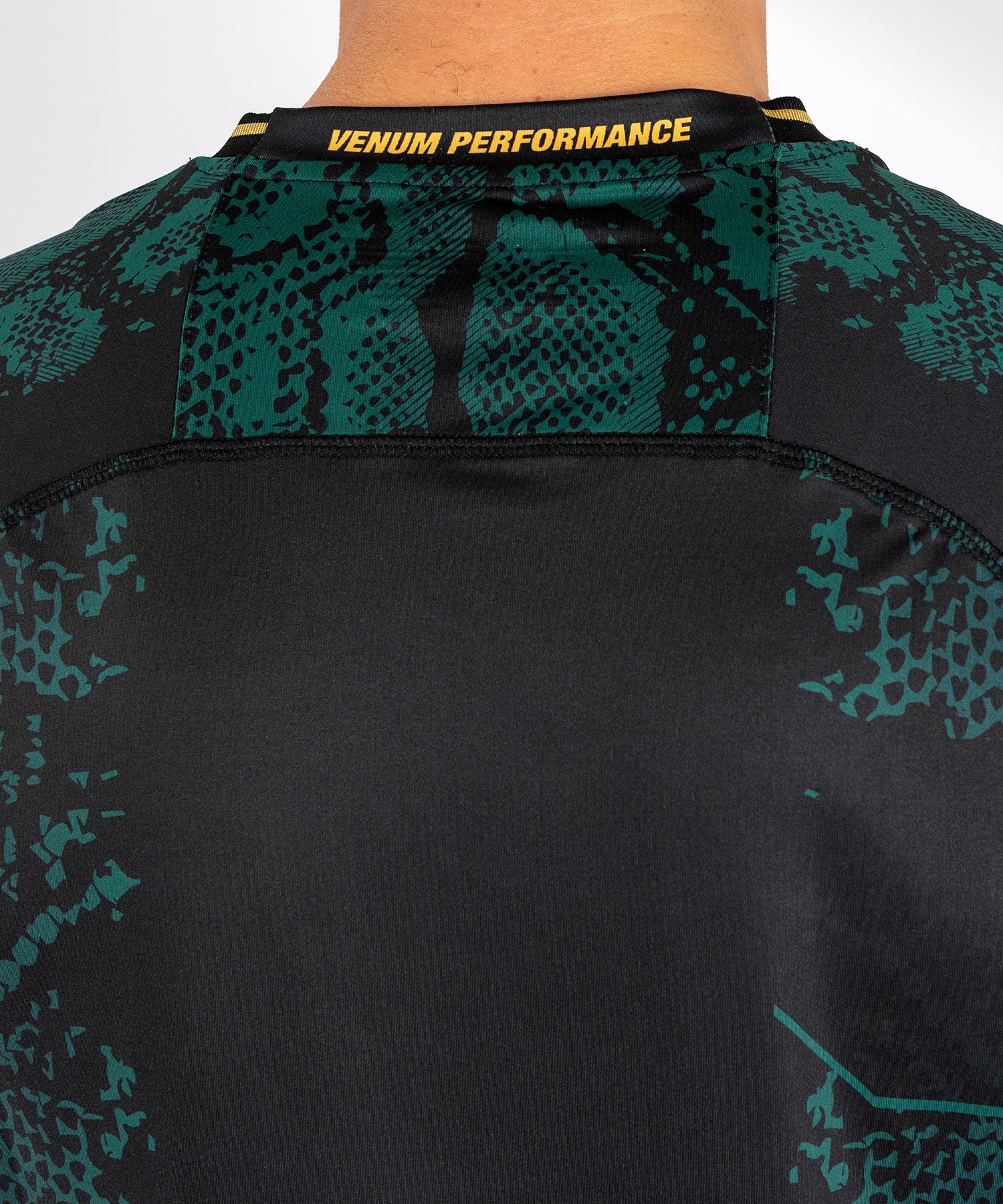 T-shirt Technique pour Hommes UFC Adrenaline by Venum Authentic Fight Night  - Emerald Edition - Vert/Noir