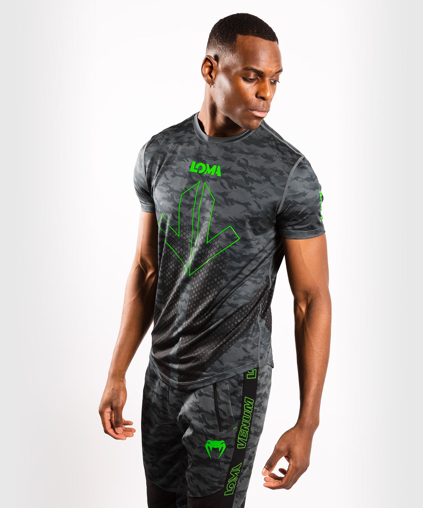 Venum Arrow Loma Signature Collection Dry tech t-shirt - Dark Camo