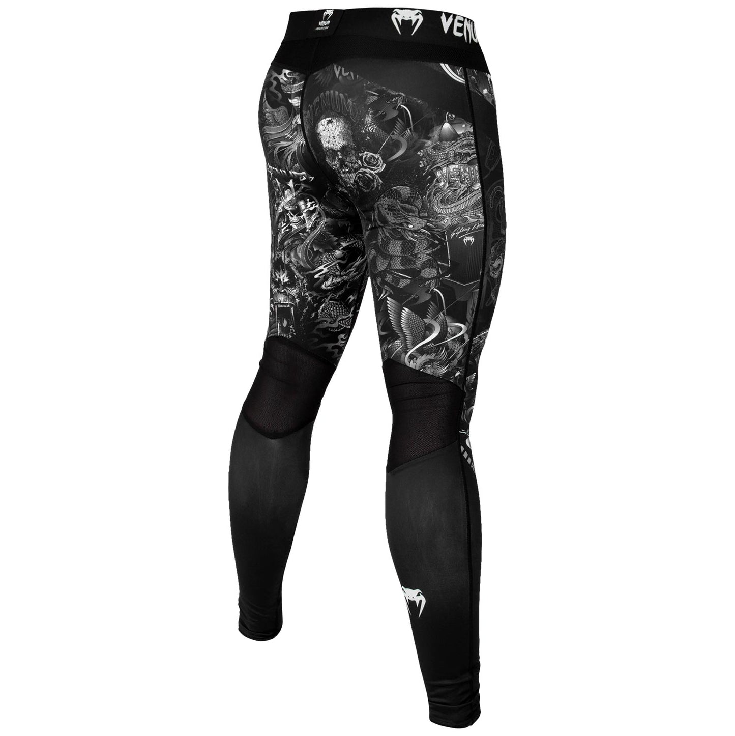 Venum Art Compression Tights - Black/White