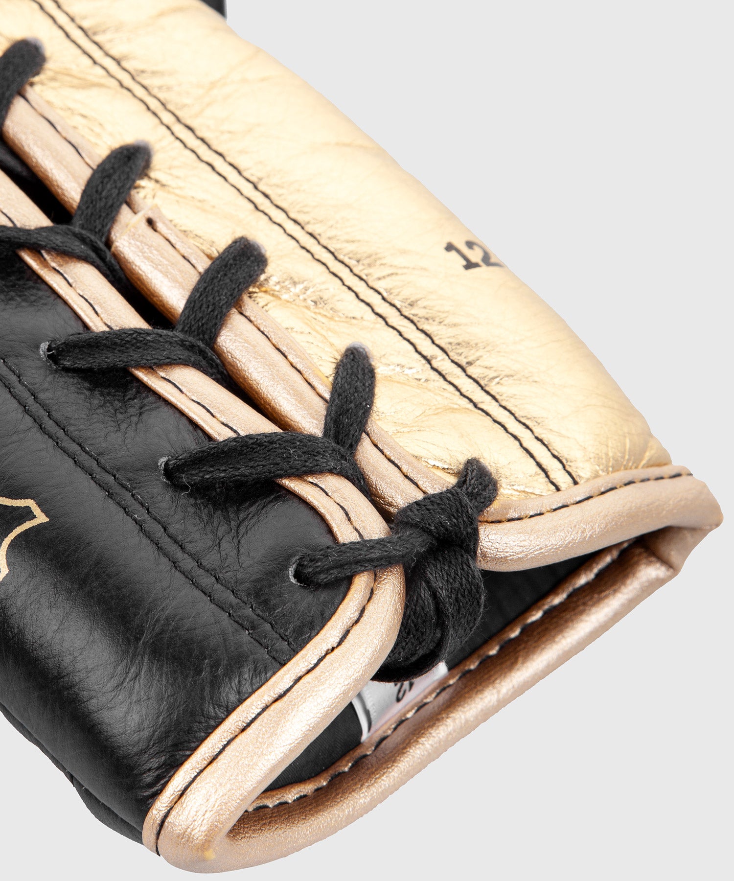 Venum Giant 2.0 Pro Boxing Gloves - With Laces - Black/Gold - Venum Asia