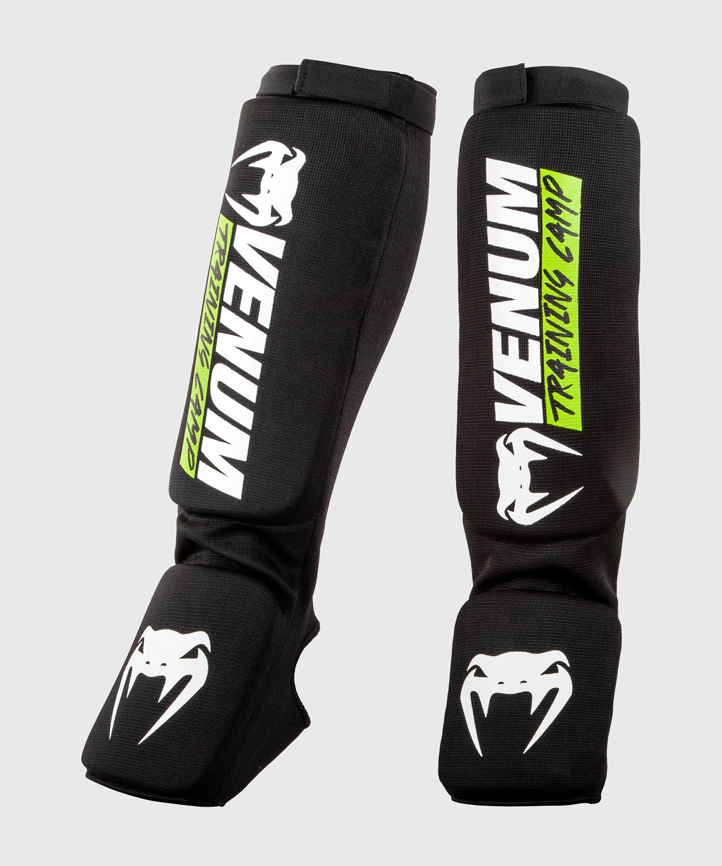 Venum Training Camp 2.0 Shin guards - Black/Neo Yellow