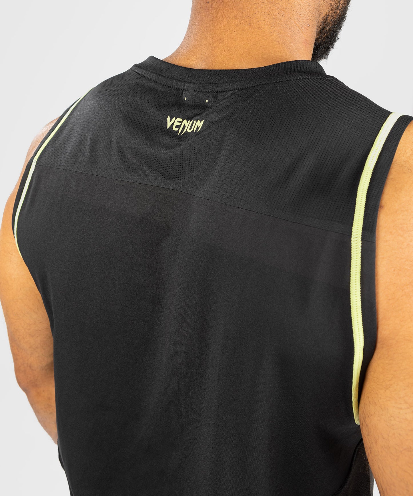 Venum Fusion 2.0  Men’ Dry-Tech Tank Top - Black/Yellow