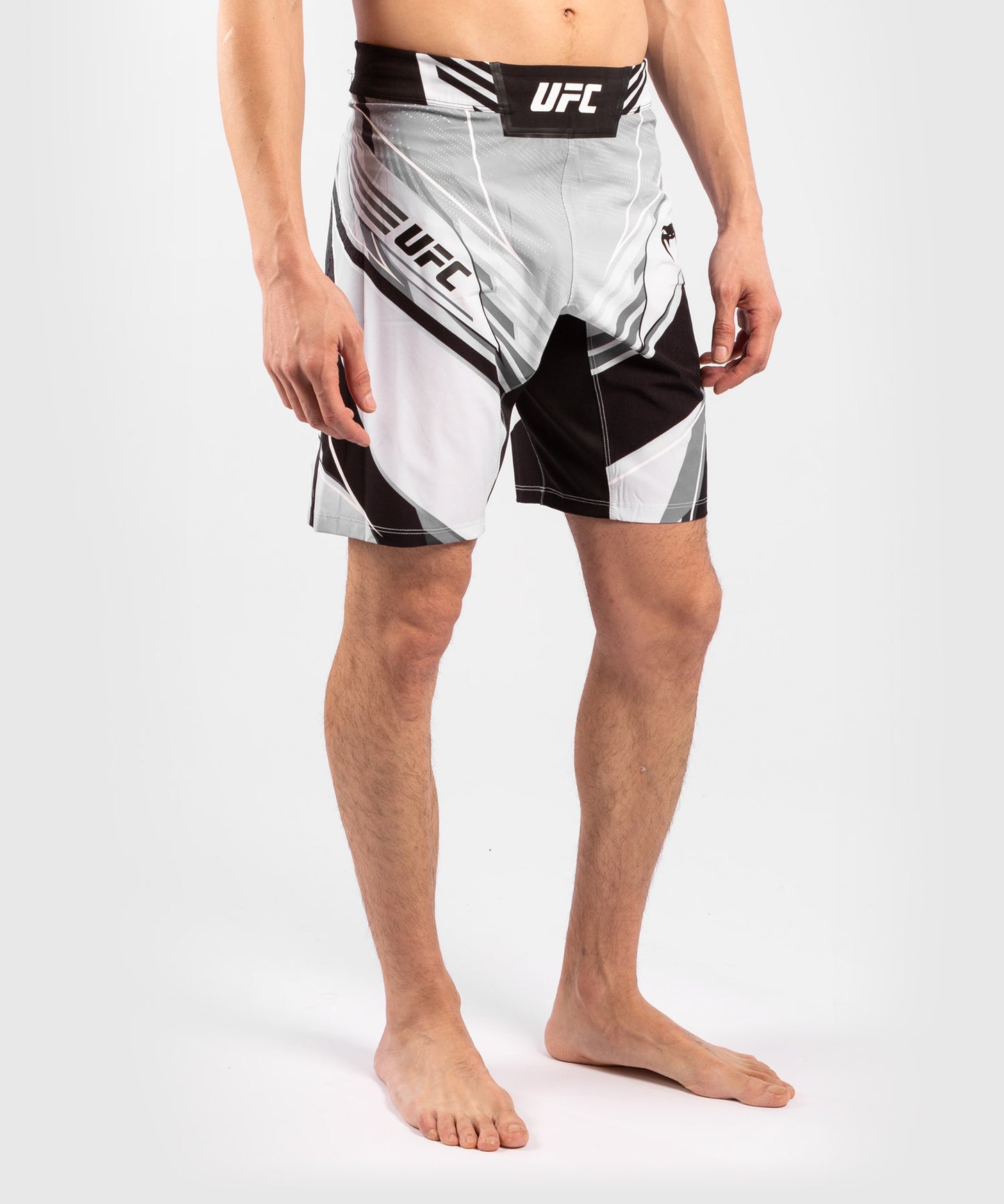 UFC Venum Authentic Fight Night Men's Shorts - Long Fit - White