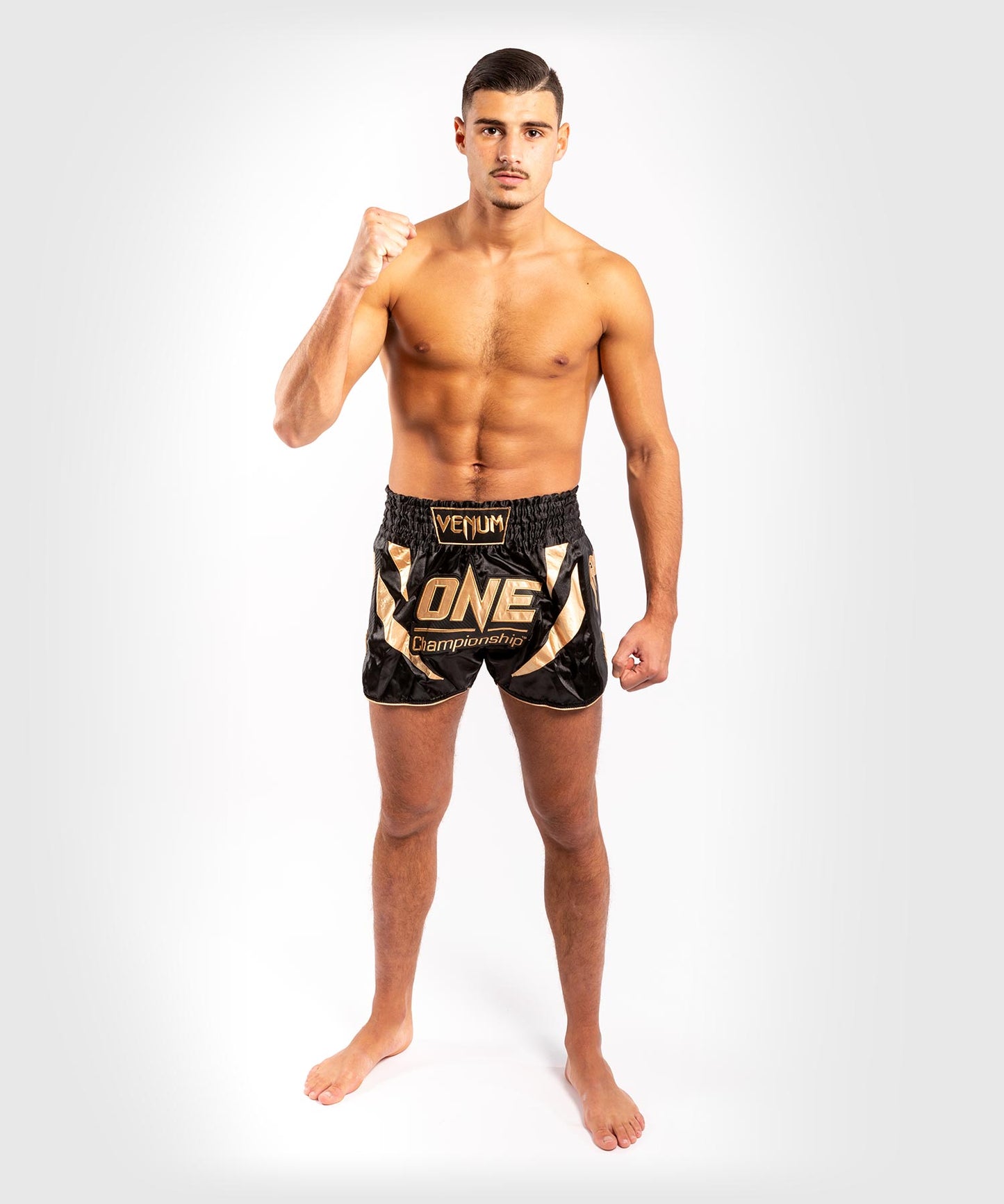 Venum x ONE FC Muay Thai Shorts - Black/Gold