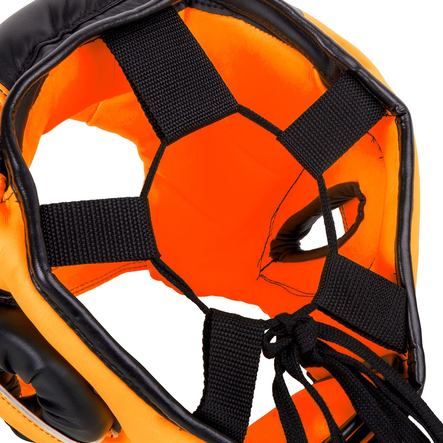 Venum Elite Iron Headgear - Neo Orange