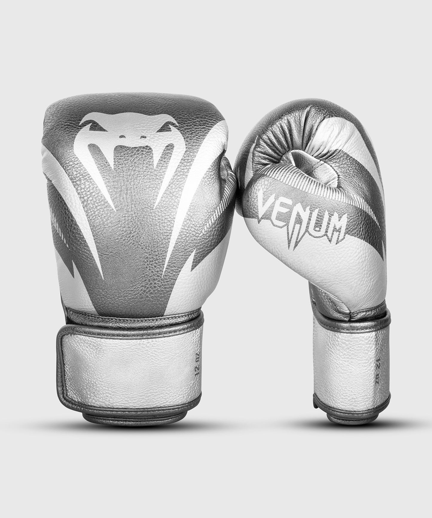 Venum Impact Boxing Gloves - Silver/Silver