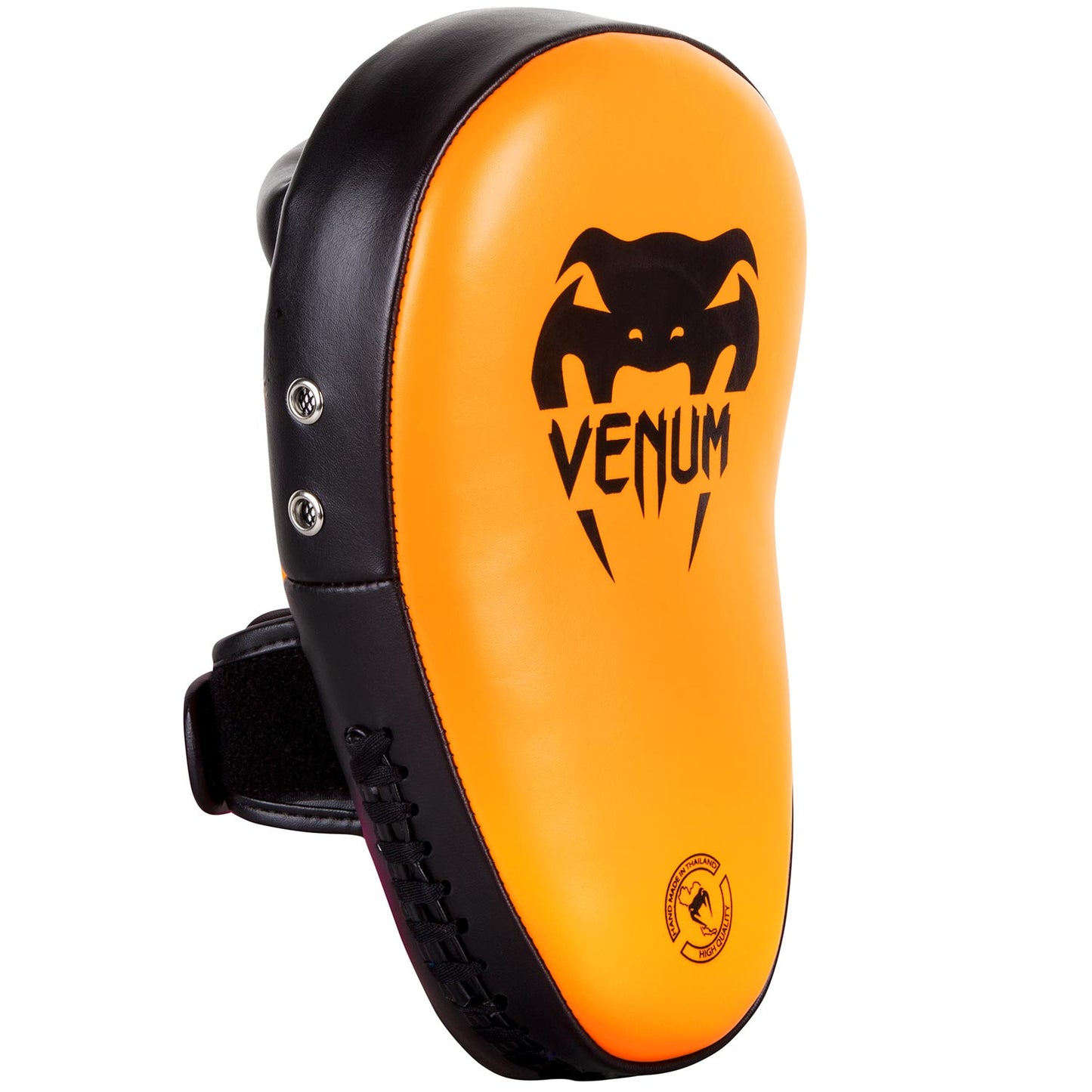 Venum Elite Small Kick Pads - Neo Orange